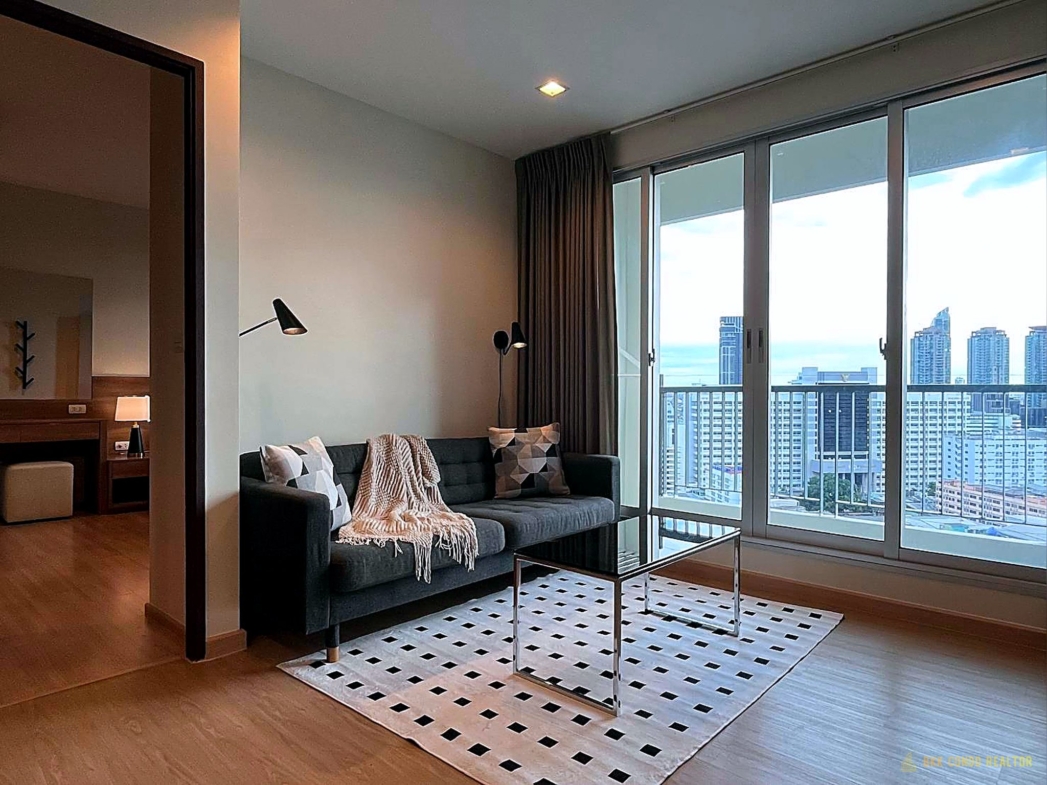 2-Bedroom Condo for Rent at Rhythm Sathorn 21 (65 sqm) — Saphan Taksin BTS