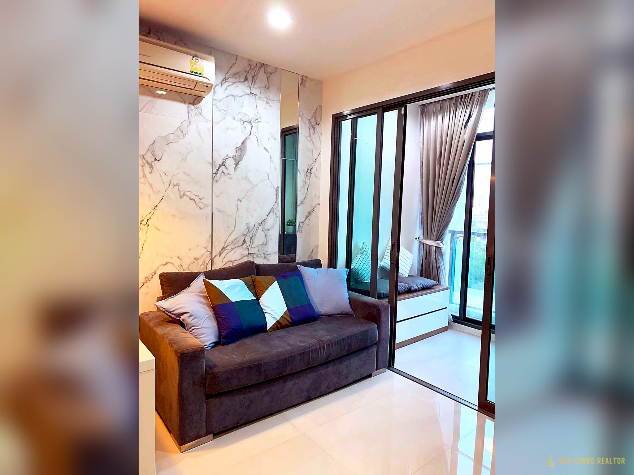 2-Bedroom Condo for Rent at IDEO Blucove Sukhumvit (47 sqm) — Udom Suk BTS