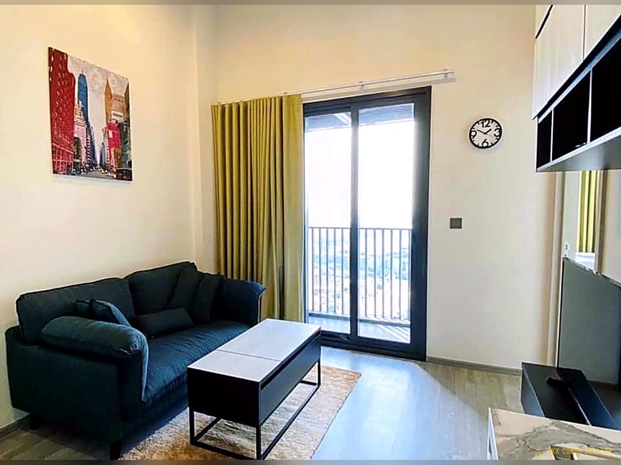 1-Bedroom Condo for Rent at THE LINE Sukhumvit 101 (27.5 sqm) — Punnawithi BTS