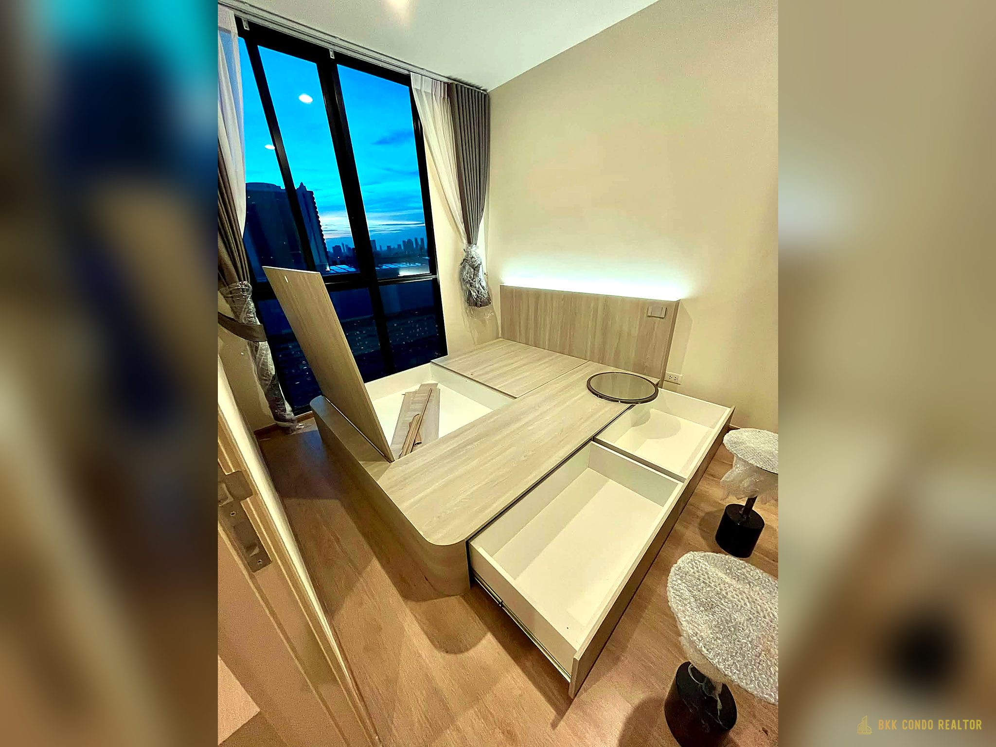 Studio Condo for Rent at NUE District R9 (27 sqm) — Rama 9 MRT
