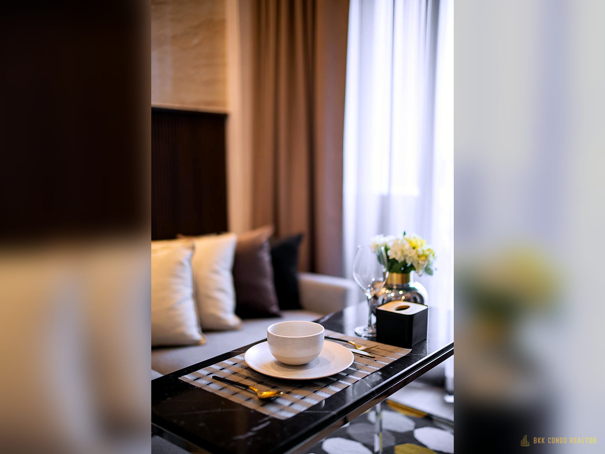 04-bedroom-158 1-Bedroom Condo for Rent at THE LINE Sukhumvit 101 (28 sqm) — Punnawithi BTS