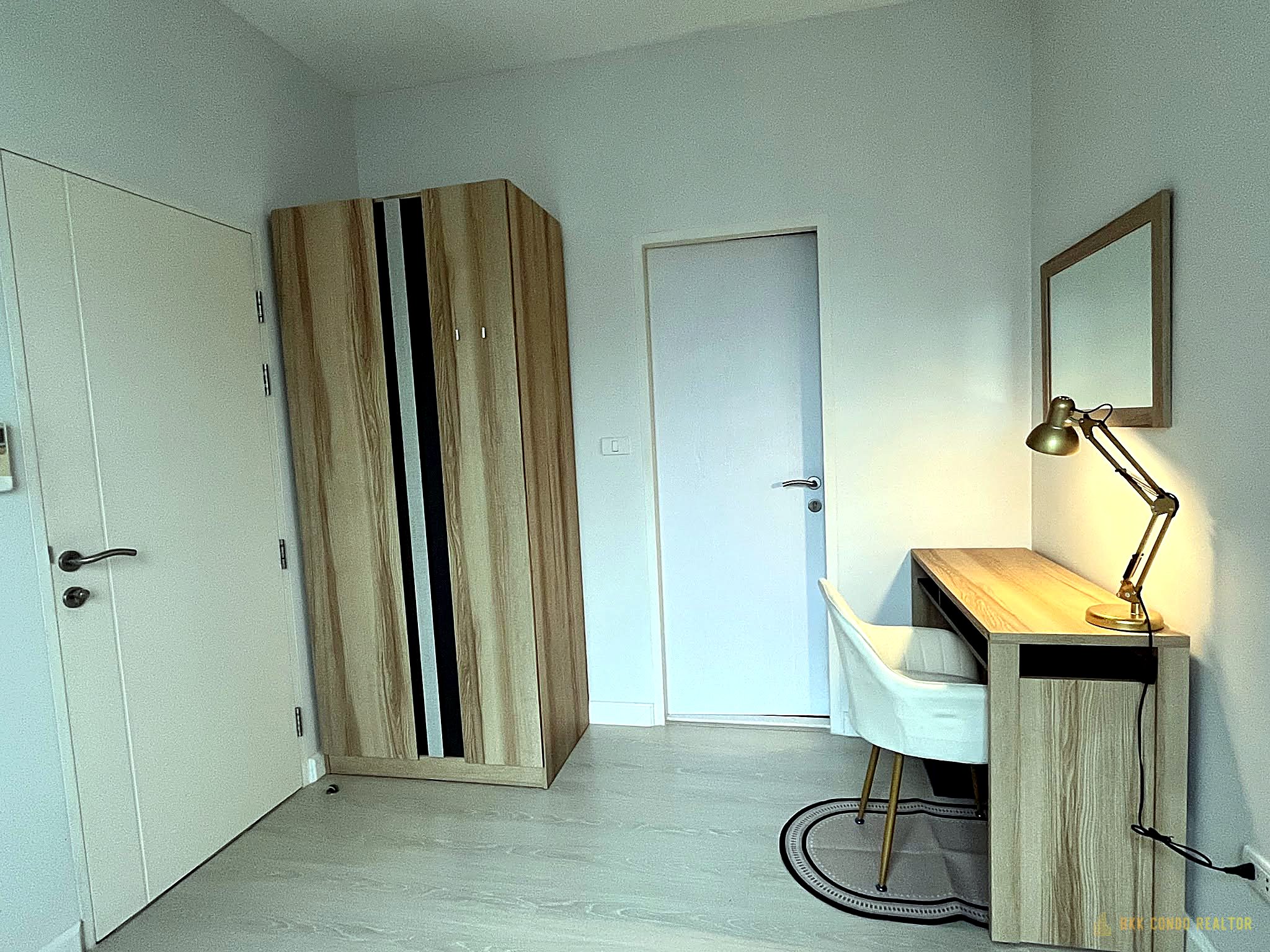 04-bedroom-169 1-Bedroom Condo for Rent at The Niche Pride Thonglor-Phetchaburi (30 sqm) — MRT Phetchaburi