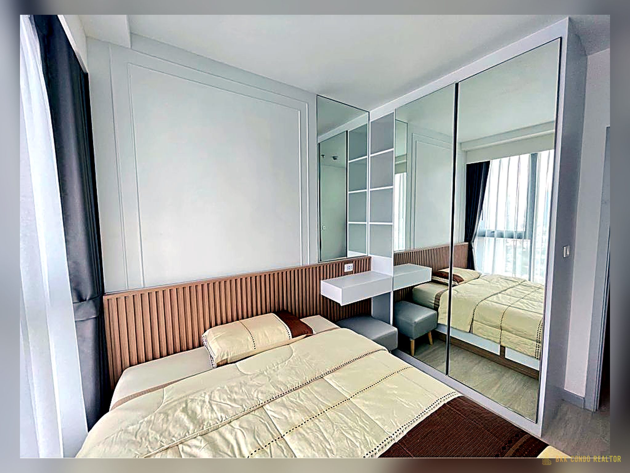 04-bedroom-45 1-Bedroom Condo for Rent at Knightsbridge Prime Sathorn (31 sqm) — Chong Nonsi BTS