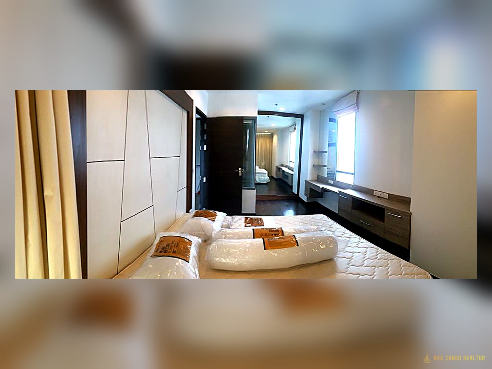 04-bedroom-72 1-Bedroom Condo for Rent at IDEO Q Phayathai (50 sqm) — Phaya Thai BTS