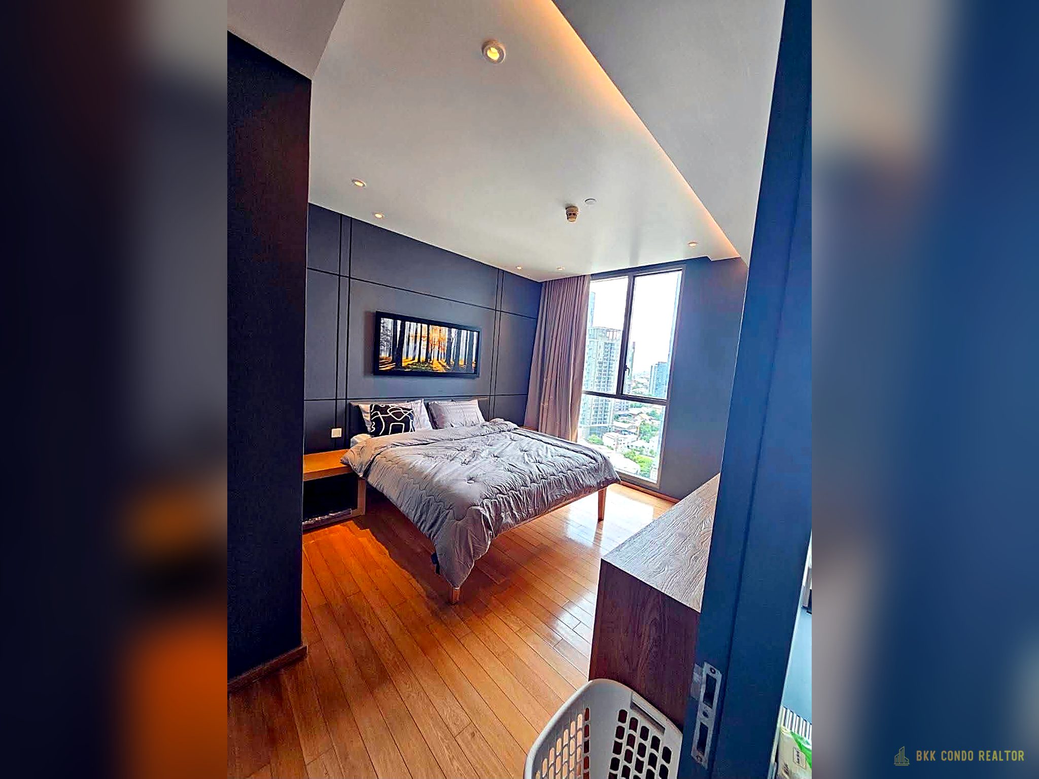 04-bedroom-79 1-Bedroom Condo for Rent at Aequa Sukhumvit 49 (51.79 sqm) — Phrom Phong BTS