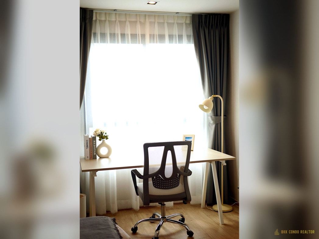 Studio Condo for Rent at IDEO Rama 9 – Asoke (26 sqm) — Rama 9 MRT