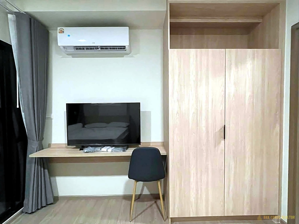 Studio Condo for Rent at The Muve Sukhumvit 107 (23 sqm) — Bearing BTS