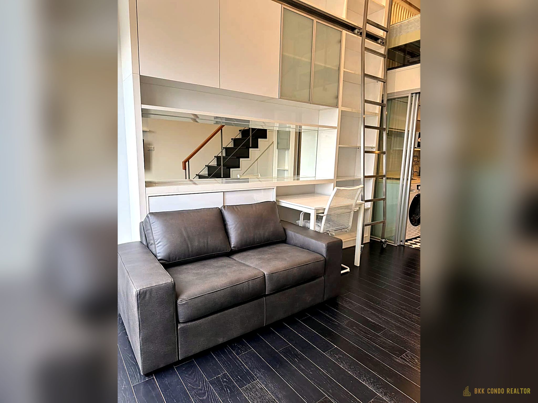 Duplex 1-Bedroom Condo for Rent at IDEO Morph 38 (36 sqm) — Thonglor BTS