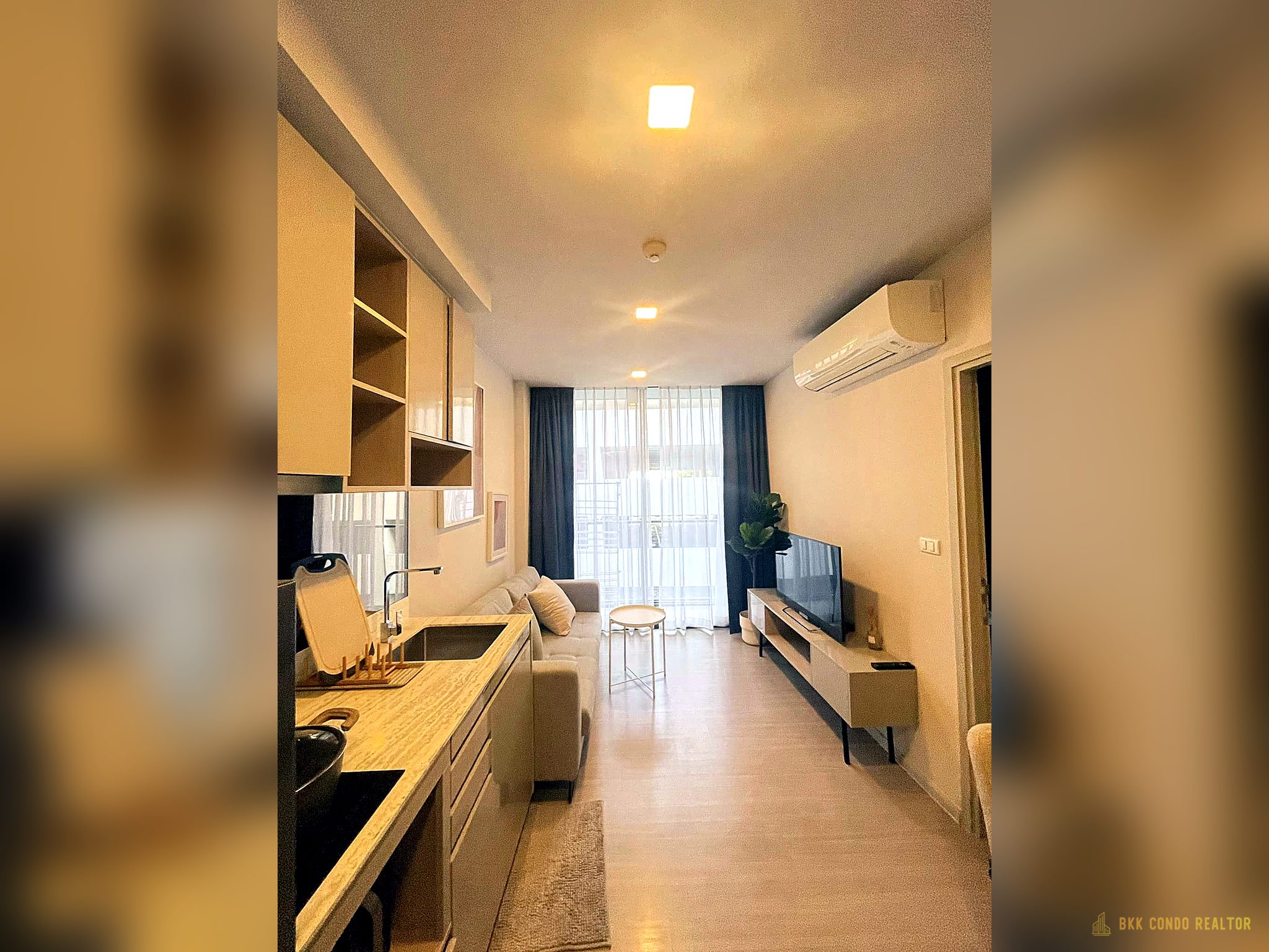 1-Bedroom Condo for Rent at Quintara Treehaus Sukhumvit 42 (29 sqm) — Ekkamai BTS