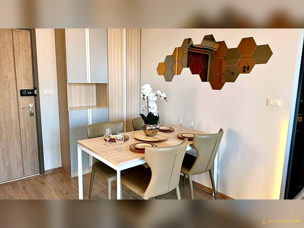 2-Bedroom Condo for Rent at Ideo O2 Bangna (47 sqm) — Bangna BTS
