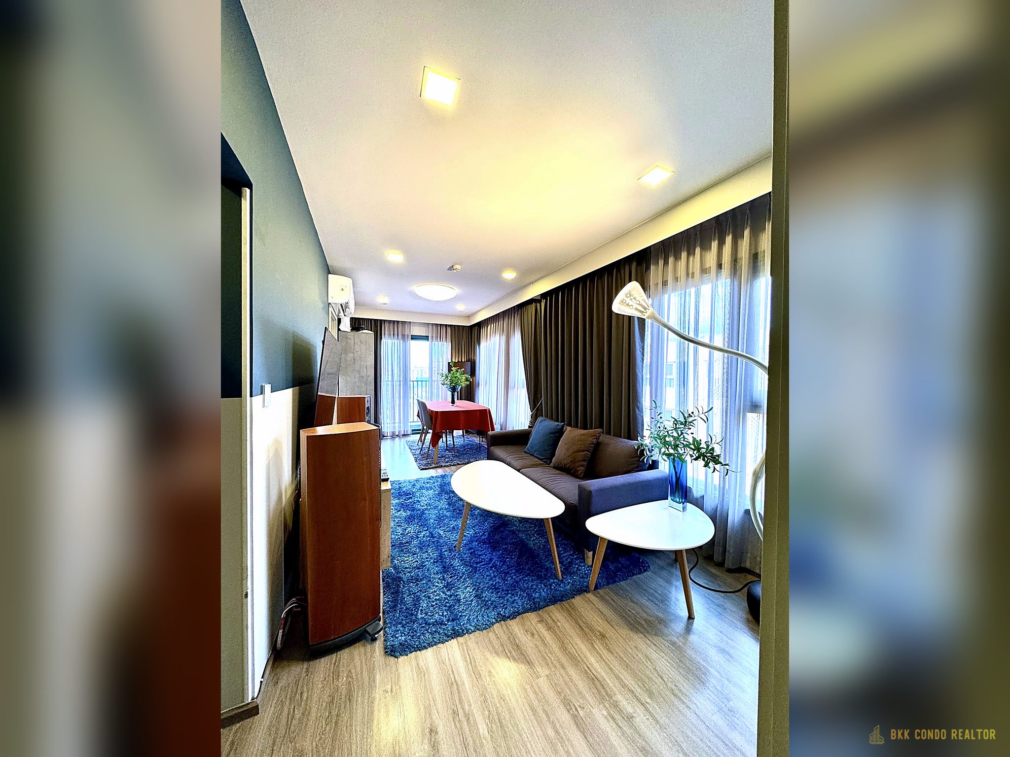 04-living_room-49 2-Bedroom Condo for Rent at The Base Sukhumvit 50 (56 sqm) — On Nut BTS