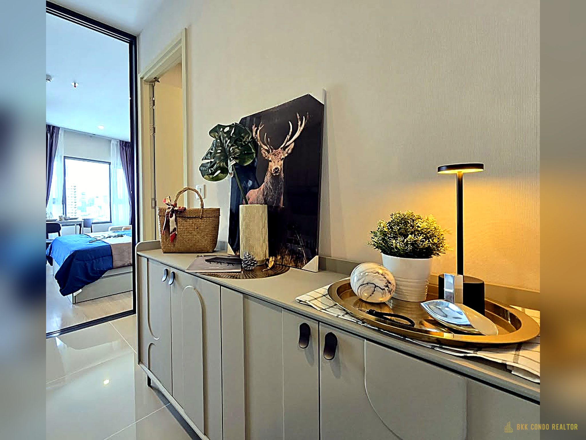 1-Bedroom Condo for Rent at Life Rama4 – Asoke (27 sqm) — MRT Queen Sirikit National Convention Centre