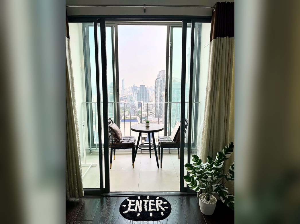 1-Bedroom Condo for Rent at IDEO Q Phayathai (45 sqm) — Phaya Thai BTS
