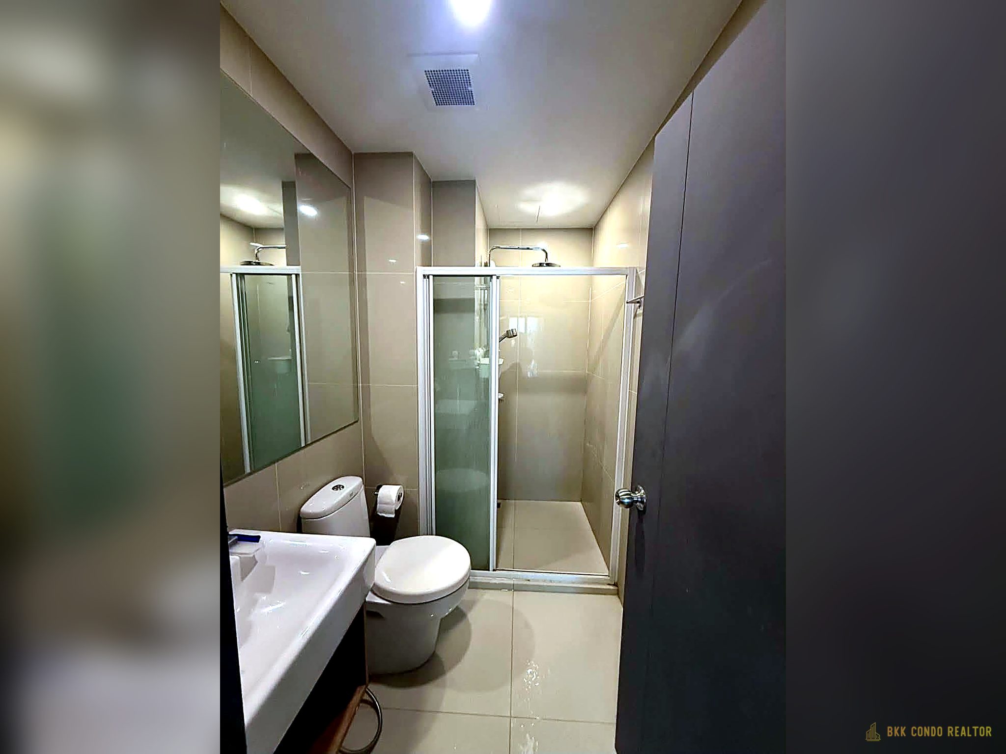 05-bathroom-10 1-Bedroom Condo for Rent at Elio Del Nest (39 sqm) — Udom Suk BTS