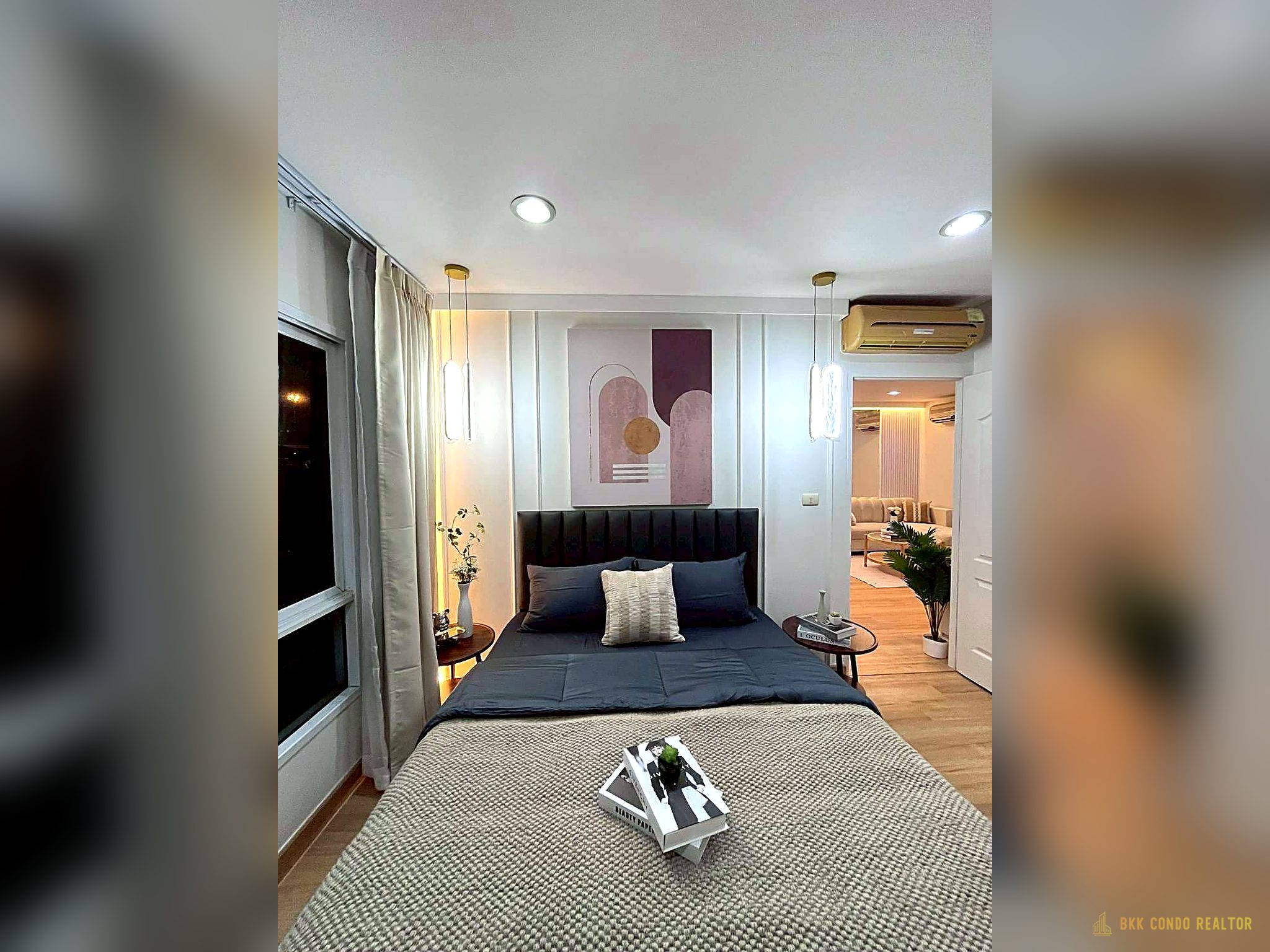 2-Bedroom Condo for Rent at S Condo Sukhumvit 50 (60 sqm) — On Nut BTS