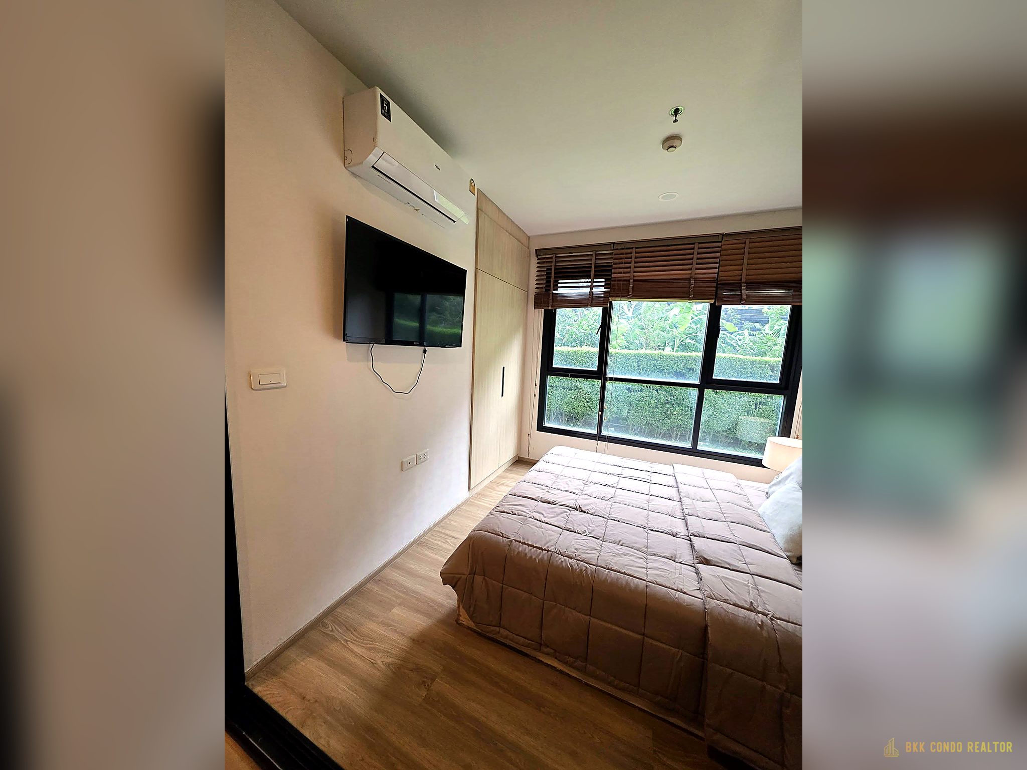 Studio Condo for Rent at The Base Park West (26 sqm) — On Nut BTS