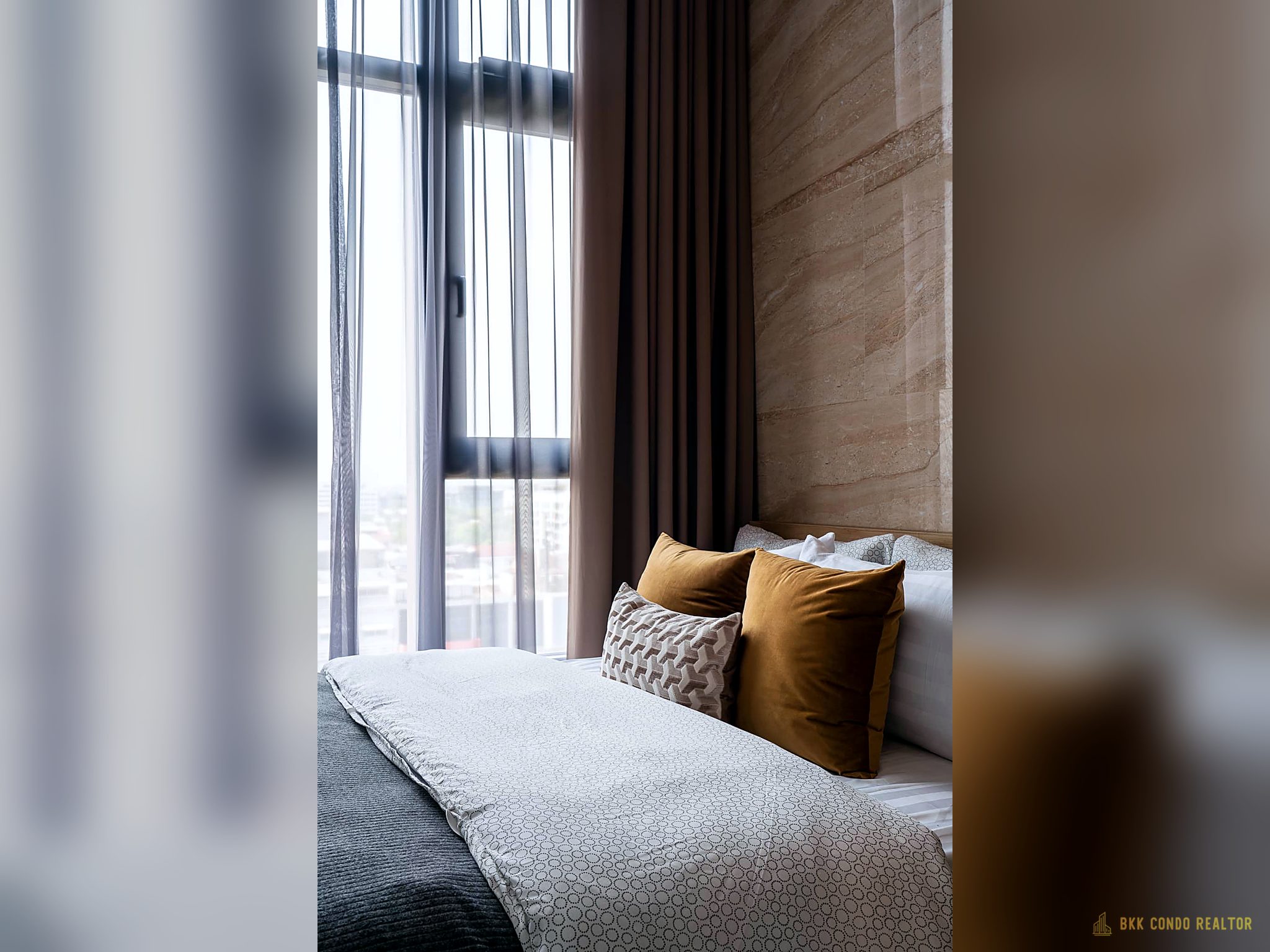 05-bedroom-156 1-Bedroom Condo for Rent at THE LINE Sukhumvit 101 (28 sqm) — Punnawithi BTS