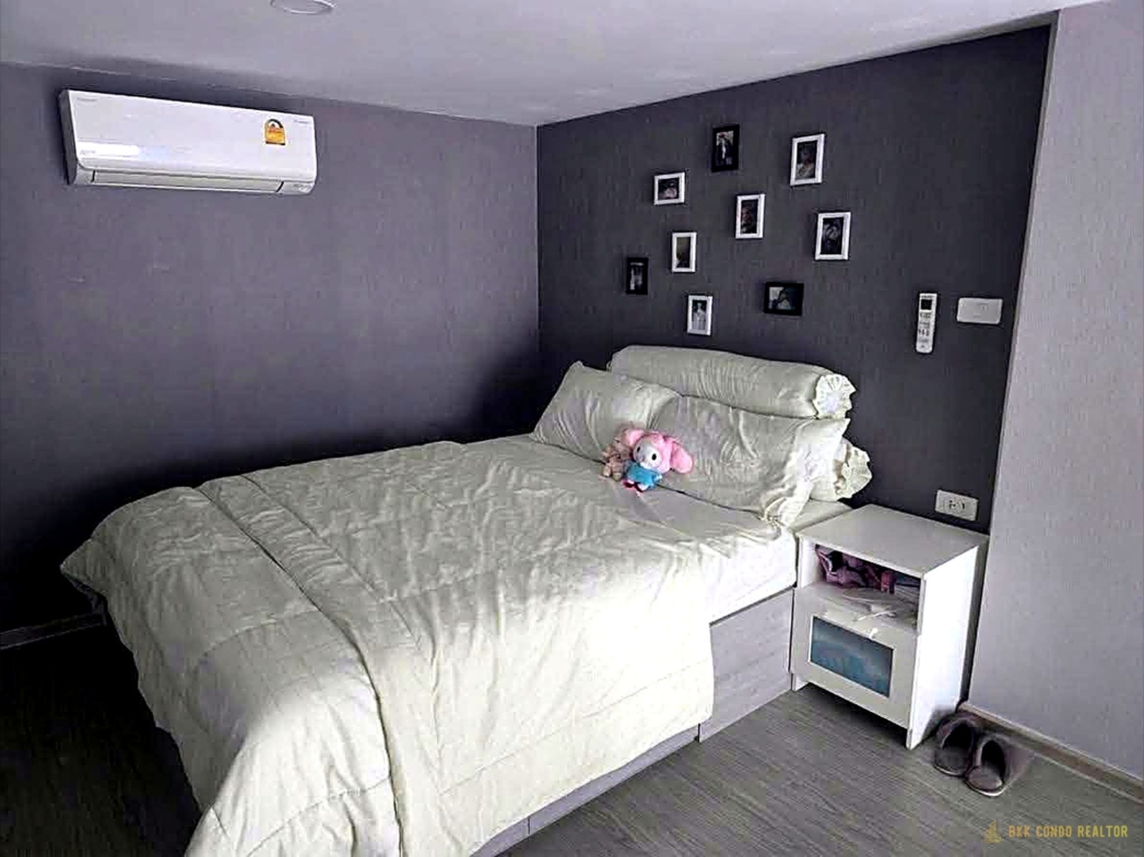 Duplex 1-Bedroom Condo for Rent at Origin Plug & Play Ramkhamhaeng Triple Station (34 sqm) — Ramkhamhaeng