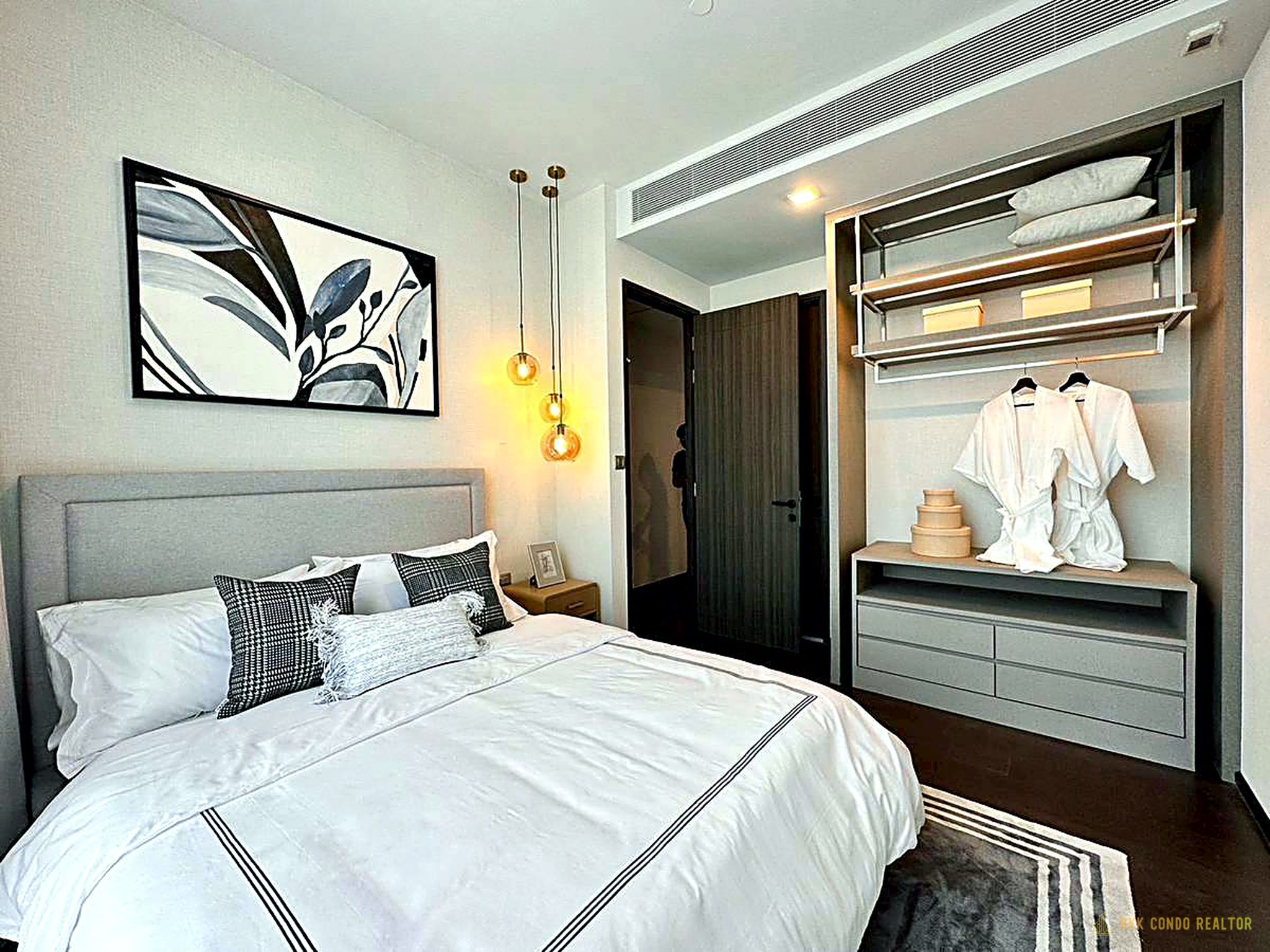 05-bedroom-71 2-Bedroom Condo for Rent at Laviq Sukhumvit 57 (80 sqm) — Thonglor BTS