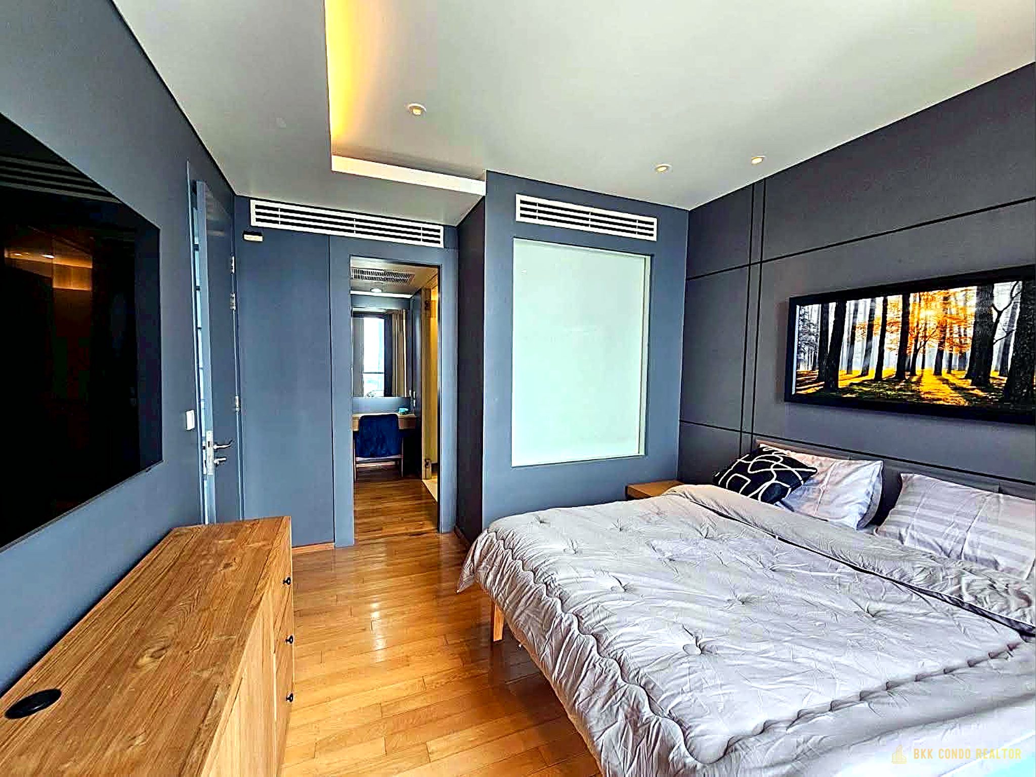 05-bedroom-86 1-Bedroom Condo for Rent at Aequa Sukhumvit 49 (51.79 sqm) — Phrom Phong BTS
