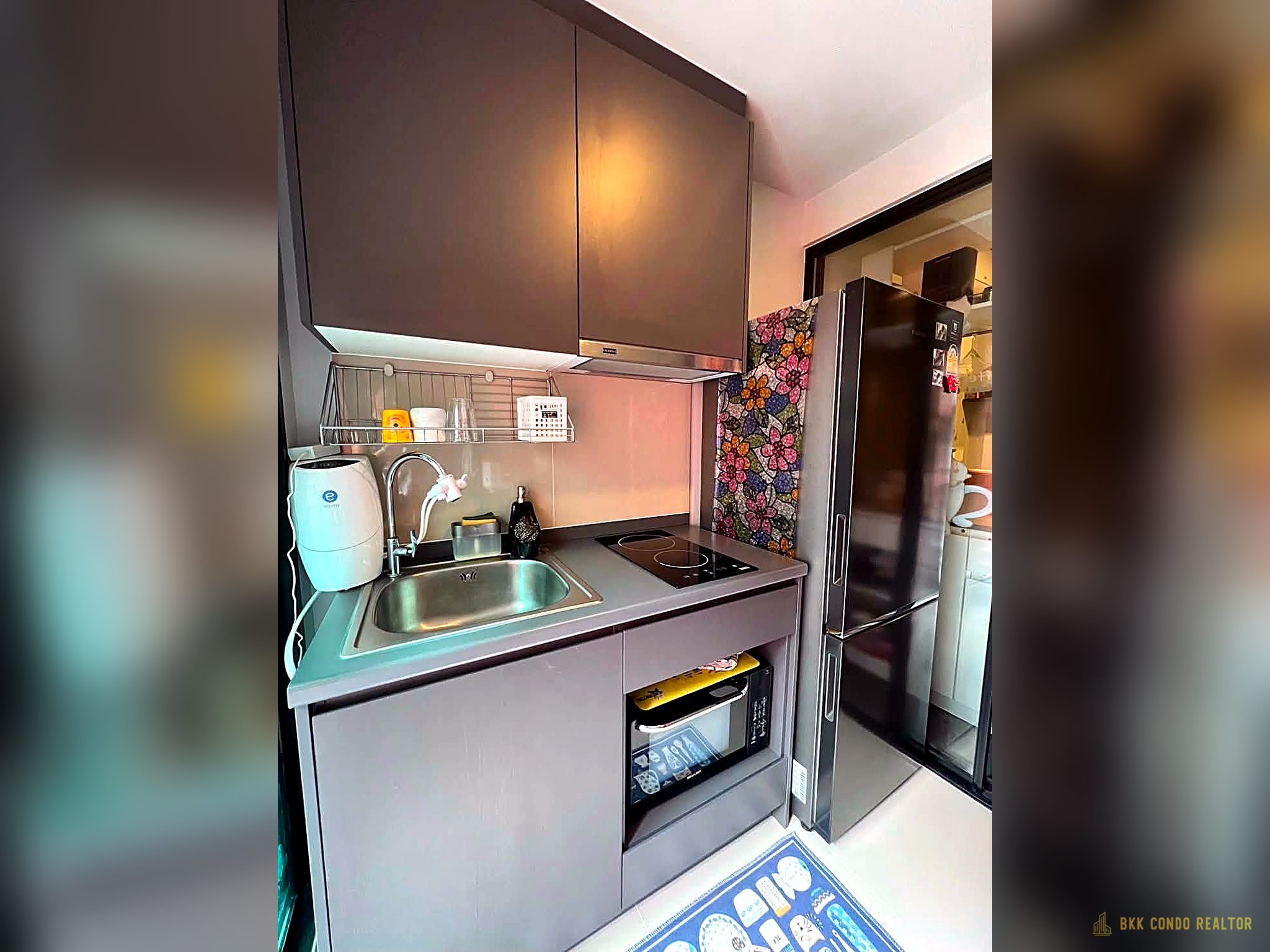 05-kitchen-26 1-Bedroom Condo for Rent at Monte Rama9 (35 sqm) — Ramkhamhaeng