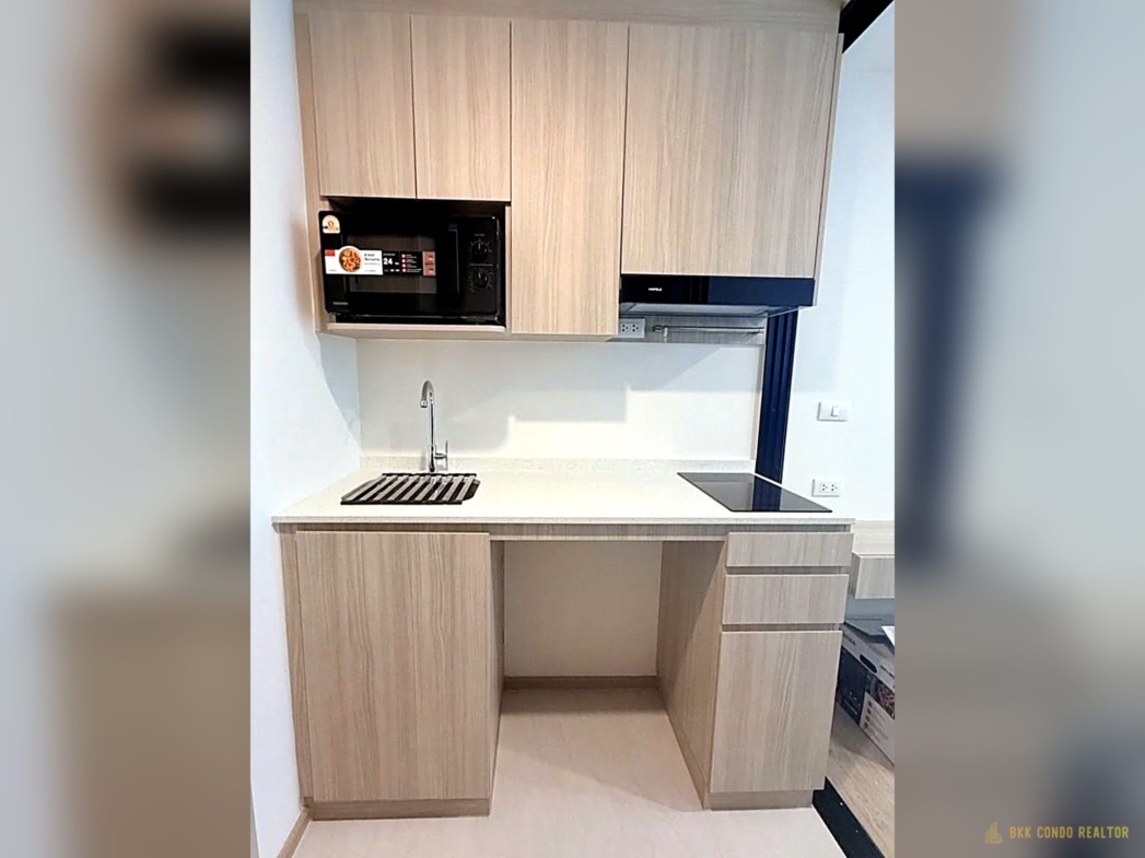 1-Bedroom Condo for Rent at Origin Play Sri-Udom Station (27.29 sqm) — Udom Suk BTS