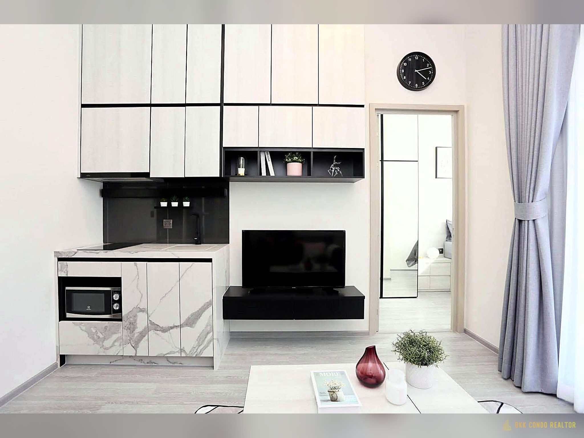 1-Bedroom Condo for Rent at THE LINE Sukhumvit 101 (28 sqm) — Punnawithi BTS