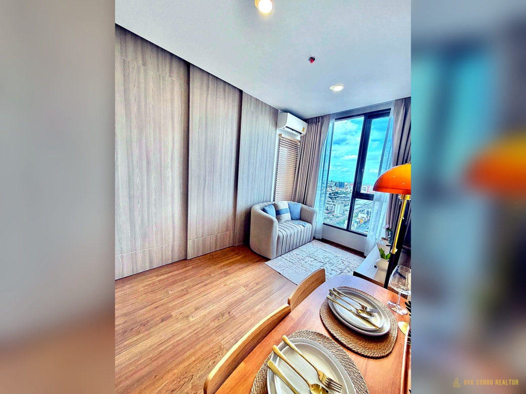 1-Bedroom Condo for Rent at Cloud Thonglor – Phetchaburi (32 sqm) — MRT Phetchaburi