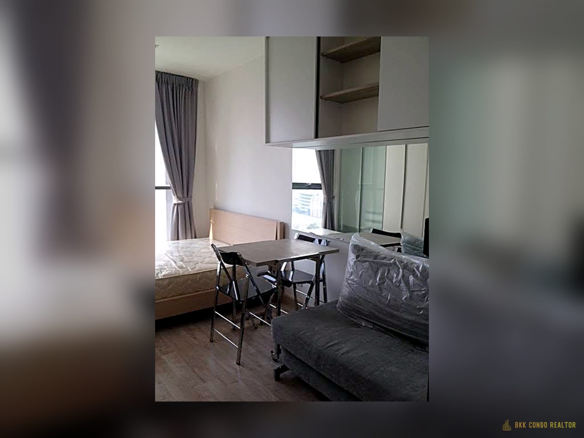 Studio Condo for Rent at IDEO Mobi Sukhumvit 81 (22 sqm) — On Nut BTS