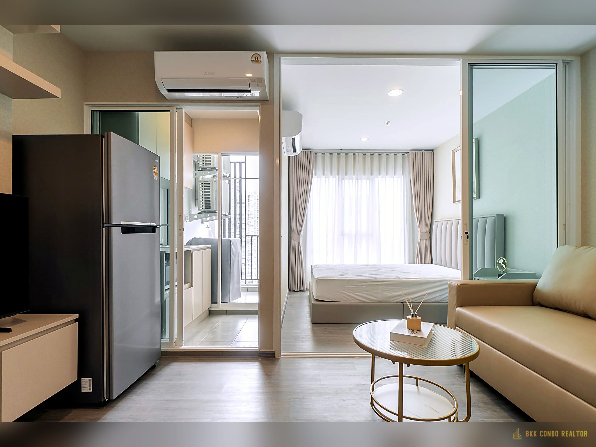 Studio Condo for Rent at Regent Home Bangna (28 sqm) — Bangna BTS
