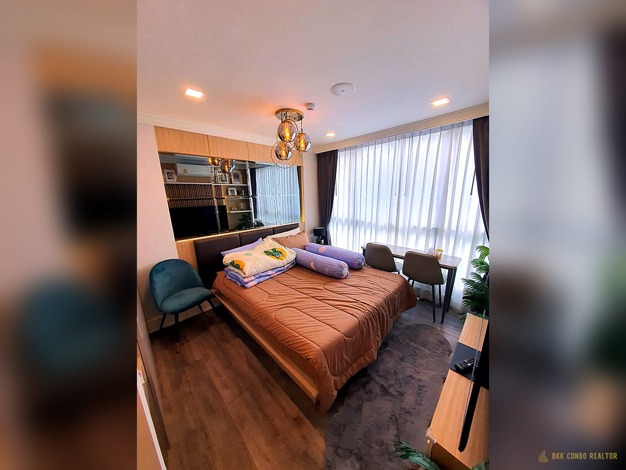 1-Bedroom Condo for Rent at Atmoz Ratchada-Huai Khwang (32 sqm) — Huai Khwang MRT