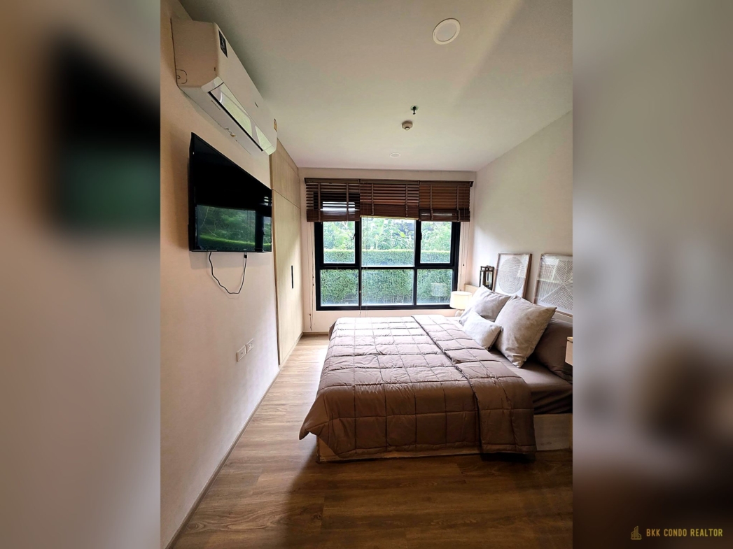 Studio Condo for Rent at The Base Park West (26 sqm) — On Nut BTS
