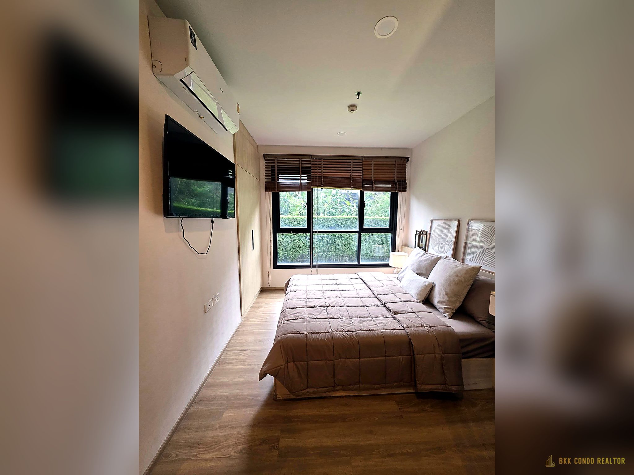 Studio Condo for Rent at The Base Park West (26 sqm) — On Nut BTS