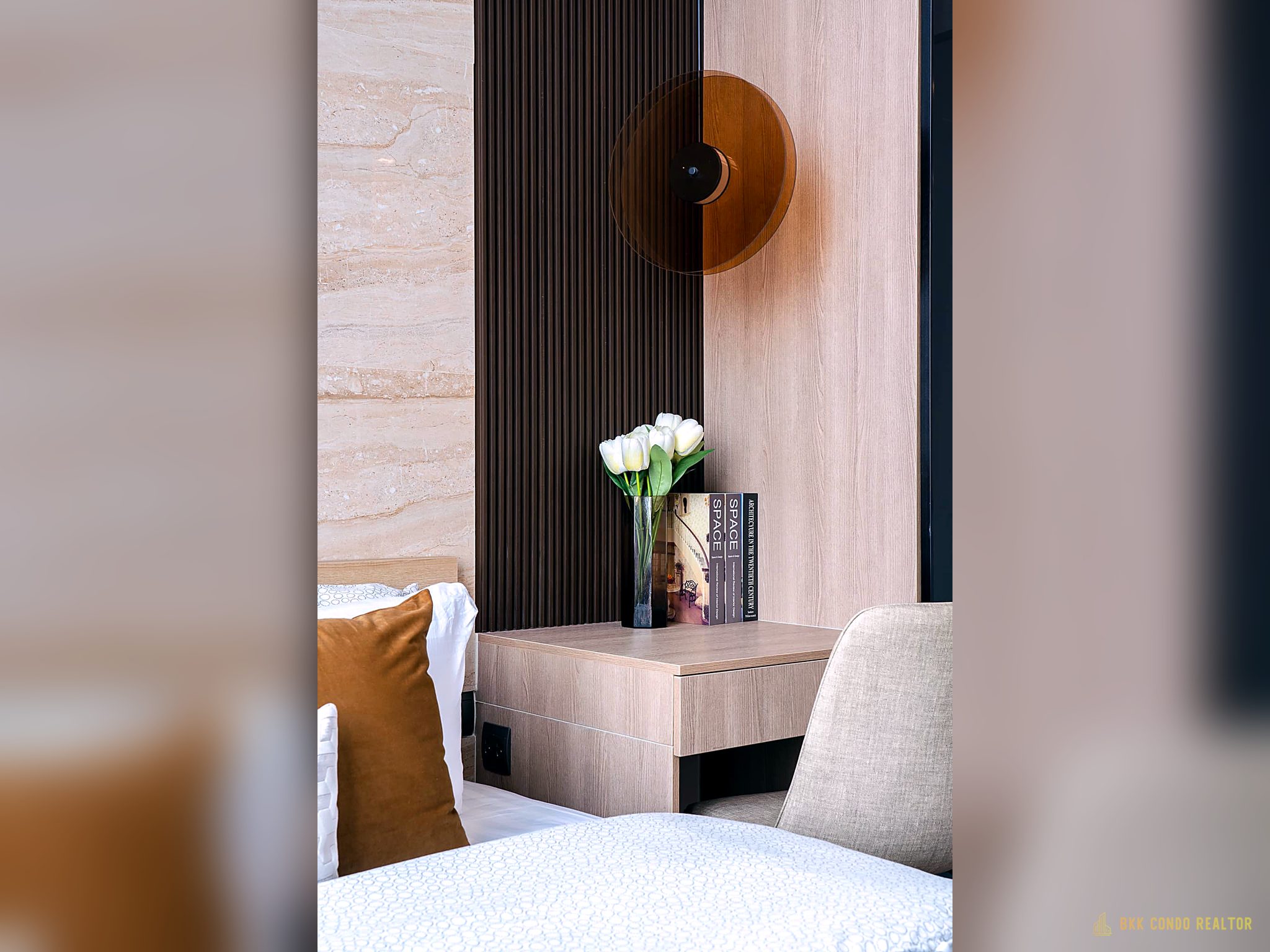 06-bedroom-138 1-Bedroom Condo for Rent at THE LINE Sukhumvit 101 (28 sqm) — Punnawithi BTS