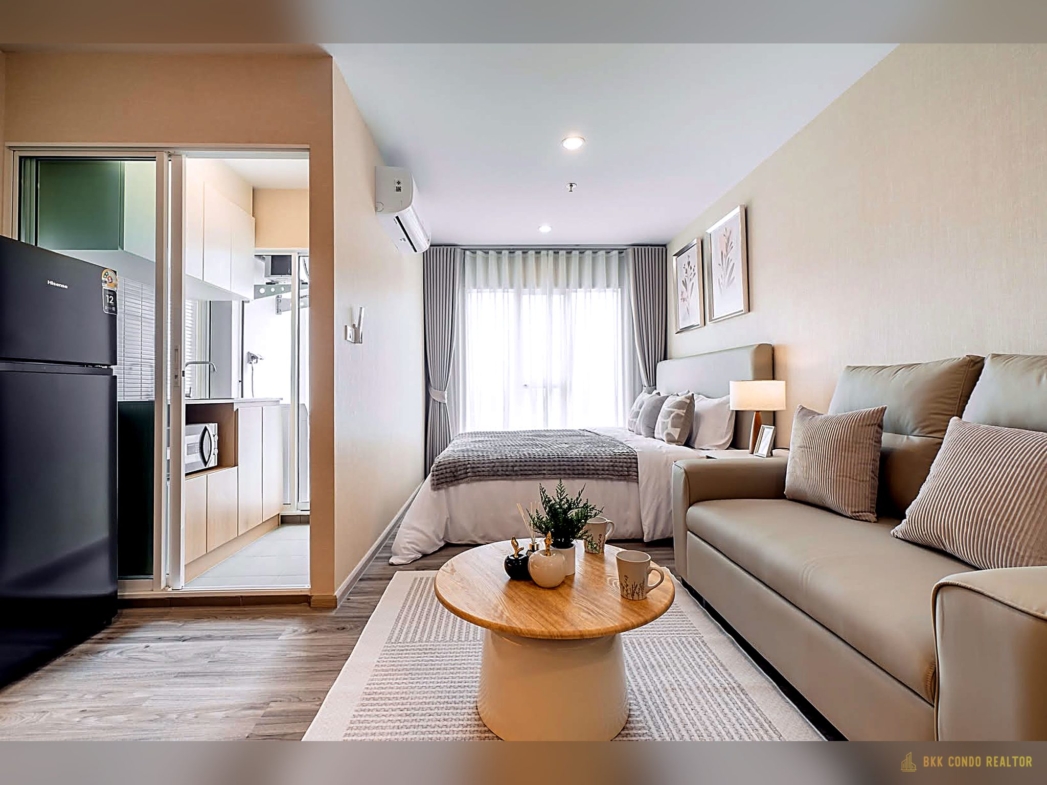 Studio Condo for Rent at Regent Home Bangna (28.21 sqm) — Bangna BTS