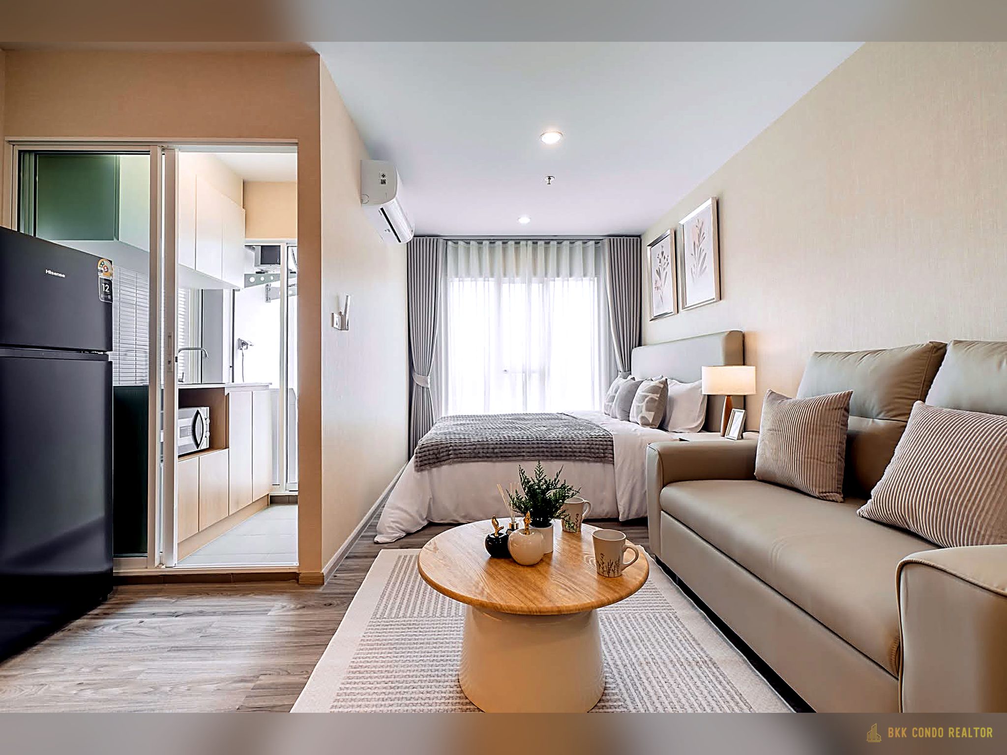 06-bedroom-4 Studio Condo for Rent at Regent Home Bangna (28.21 sqm) — Bangna BTS