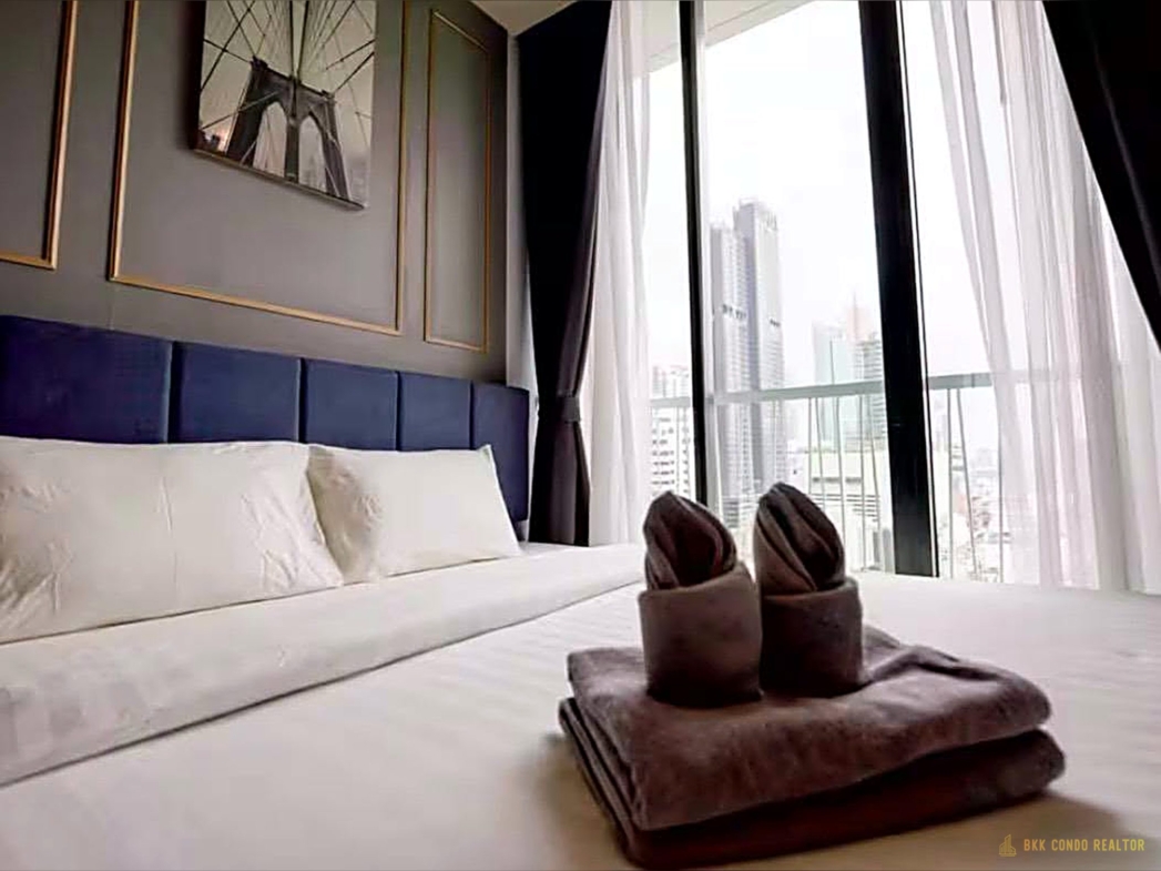 1-Bedroom Condo for Rent at Noble Recole Sukhumvit 19 (35 sqm) — Asoke BTS