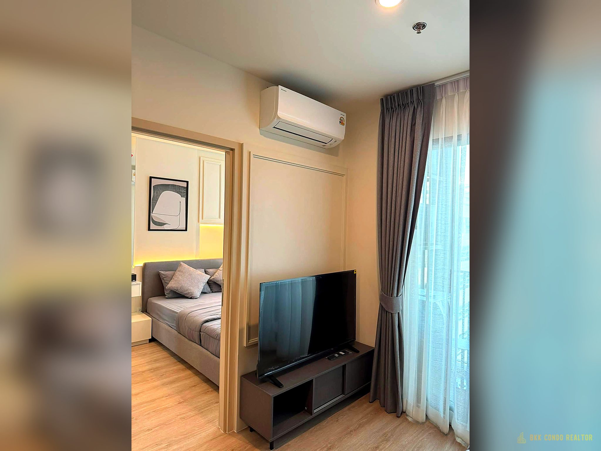 06-bedroom-45 1-Bedroom Condo for Rent at NUE District R9 (26 sqm) — Rama 9 MRT