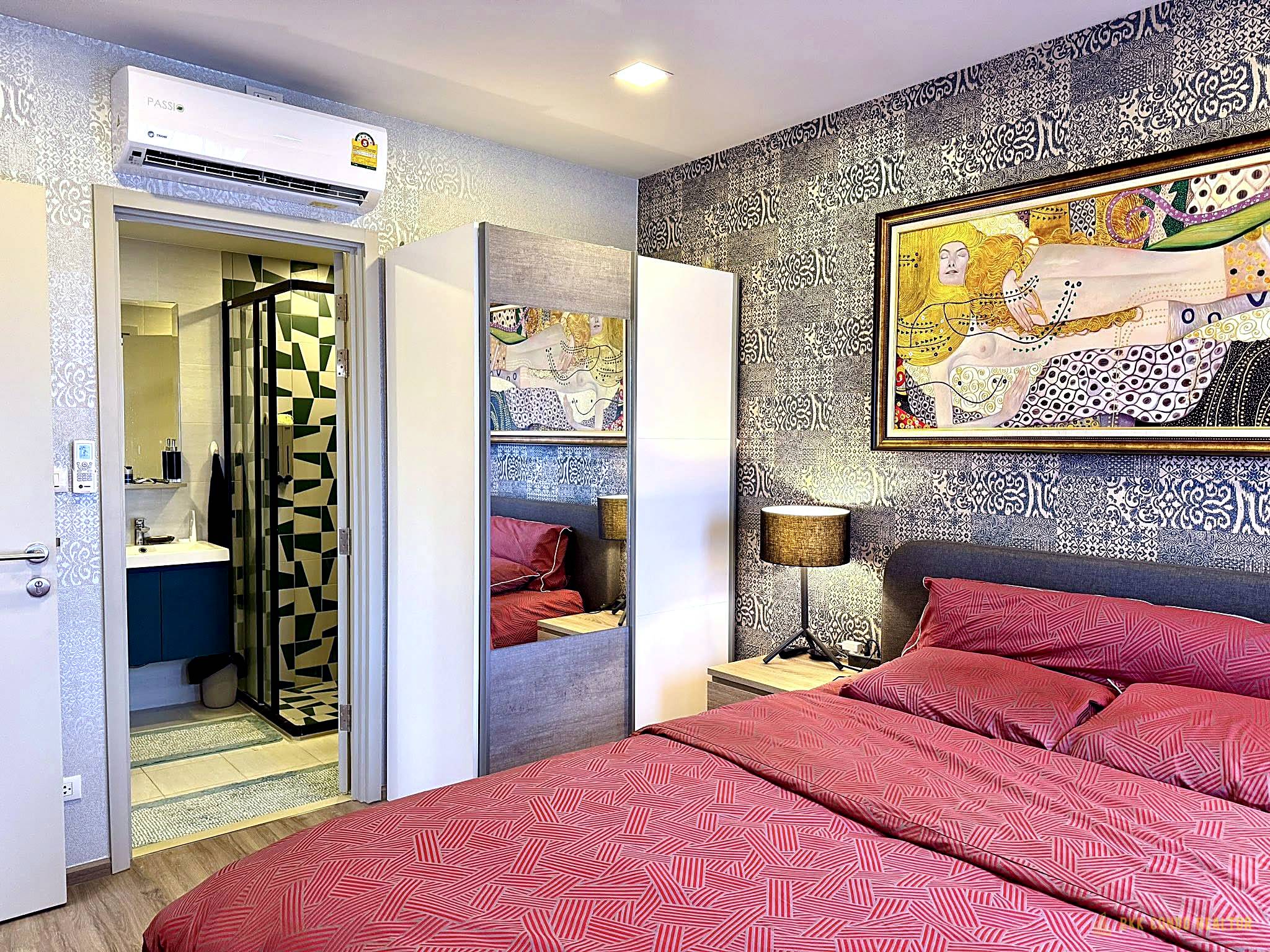 06-bedroom-46 2-Bedroom Condo for Rent at The Base Sukhumvit 50 (56 sqm) — On Nut BTS