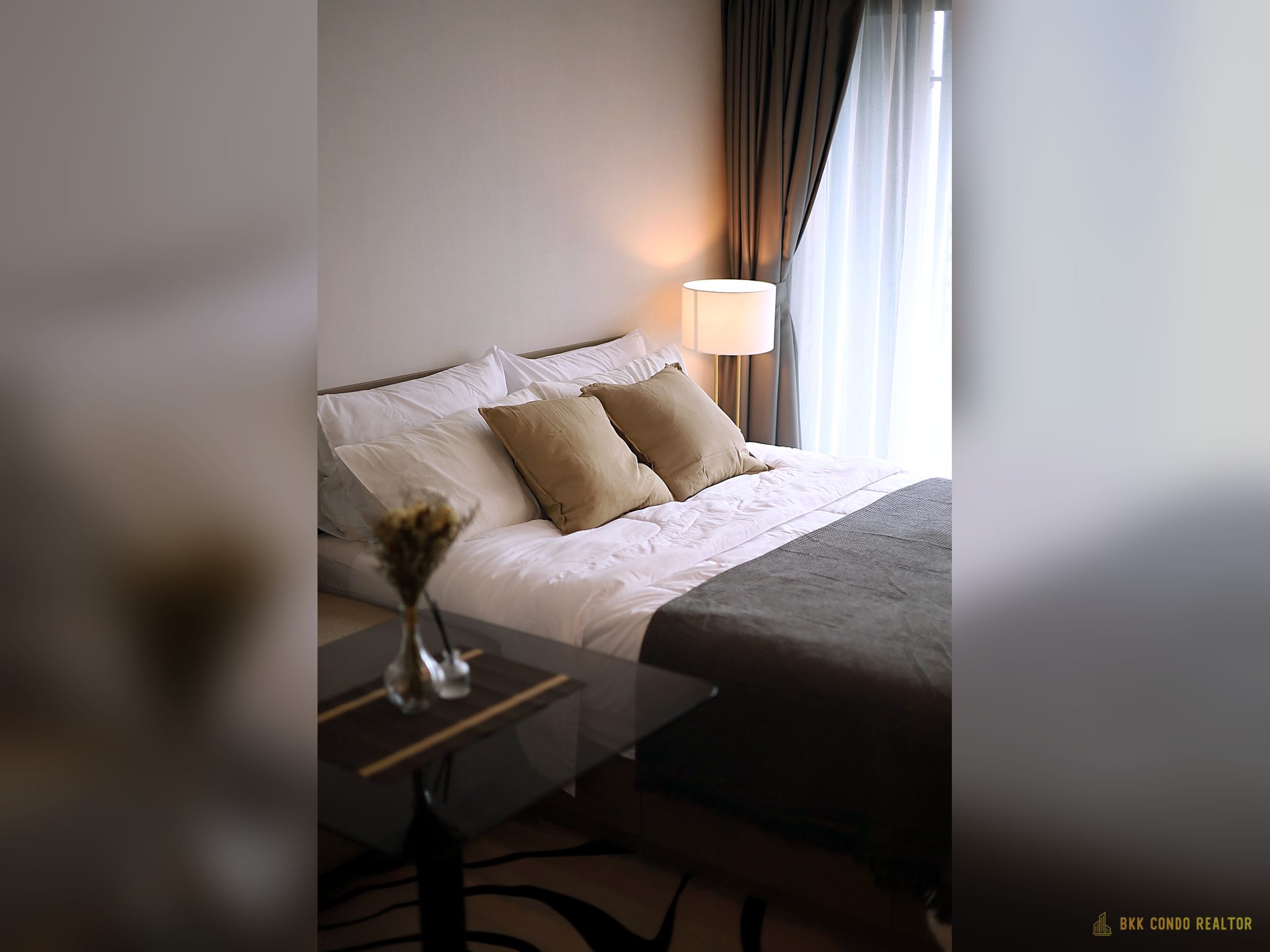 06-bedroom-80 Studio Condo for Rent at IDEO Rama 9 – Asoke (26 sqm) — Rama 9 MRT