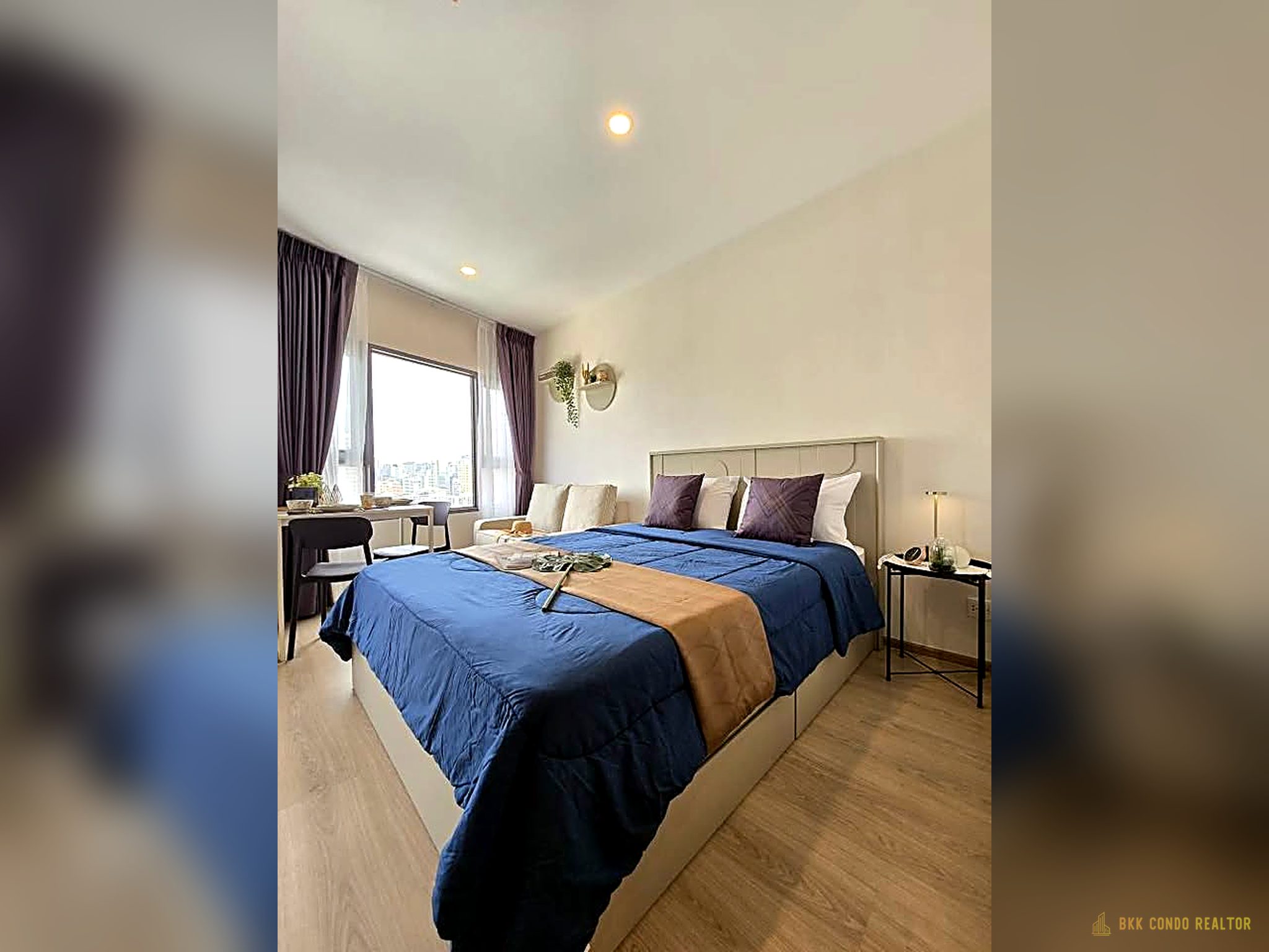1-Bedroom Condo for Rent at Life Rama4 – Asoke (27 sqm) — MRT Queen Sirikit National Convention Centre