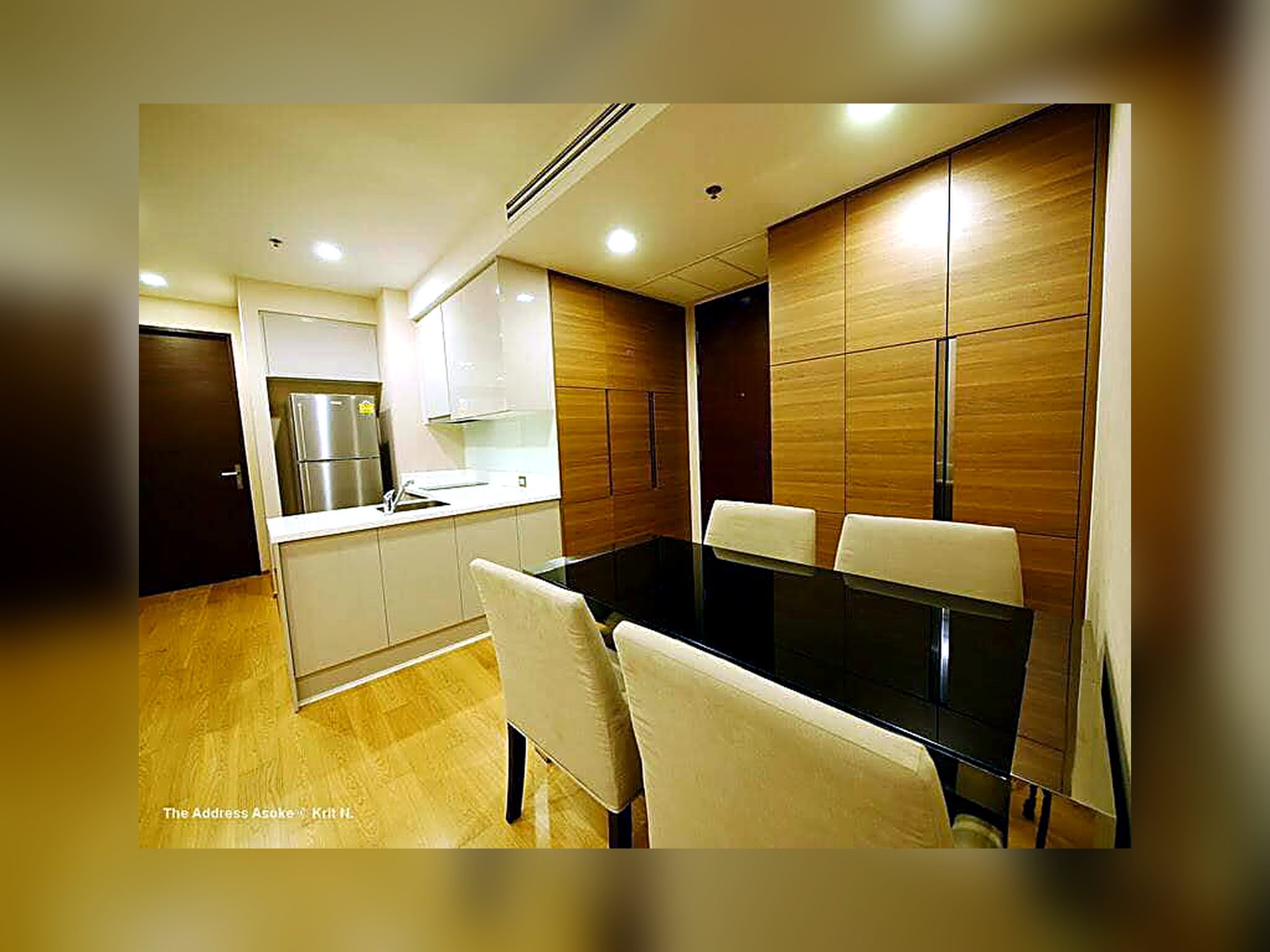 2-Bedroom Condo for Rent at The Address Asoke (65 sqm) — Phetchaburi MRT