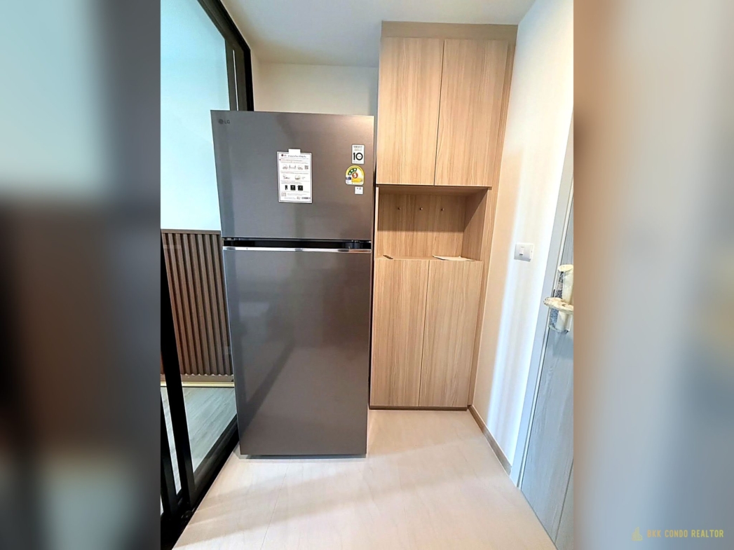 1-Bedroom Condo for Rent at Origin Play Sri-Udom Station (27.29 sqm) — Udom Suk BTS