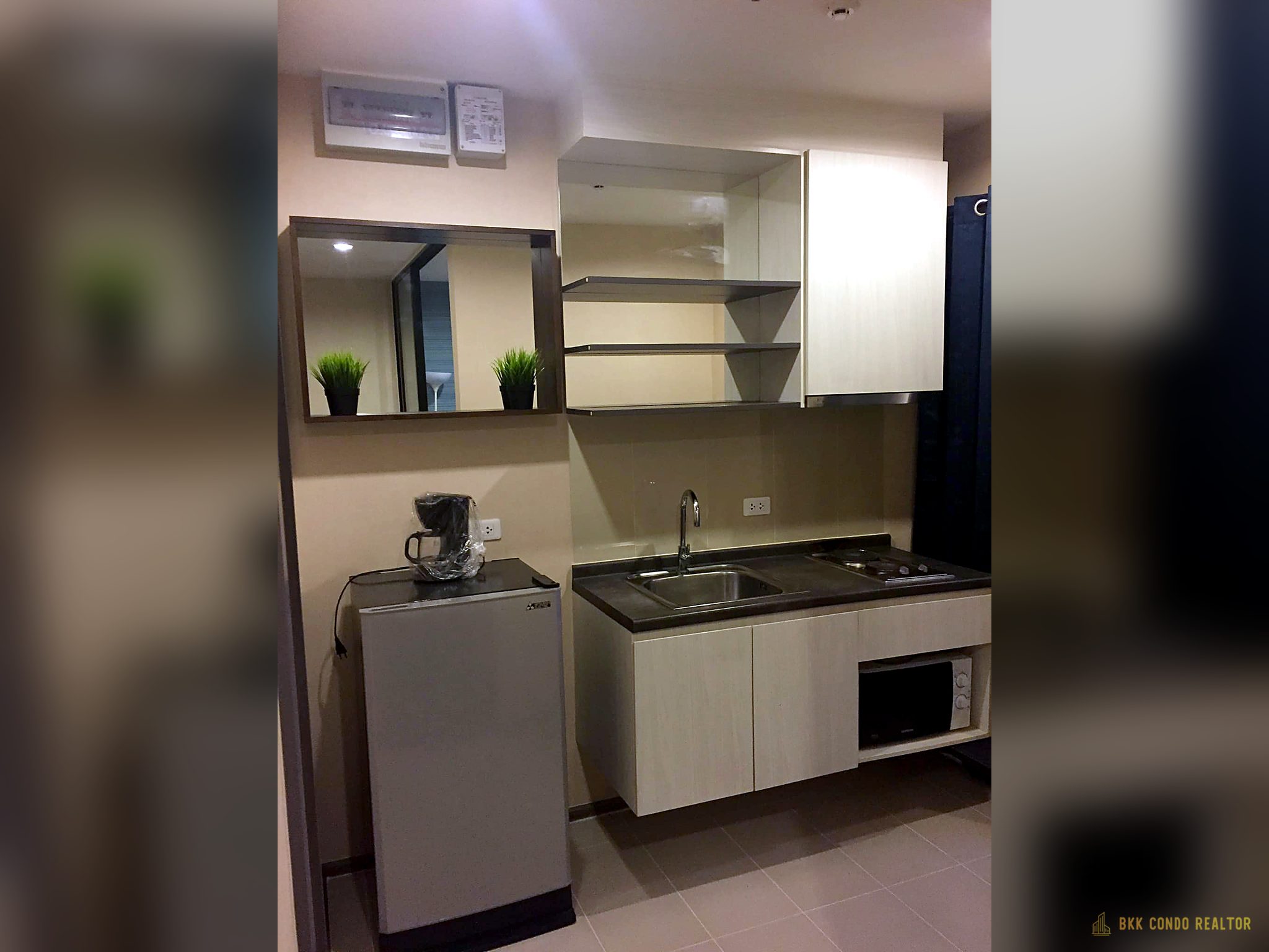1-Bedroom Condo for Rent at The Base Park West (26 sqm) — On Nut BTS