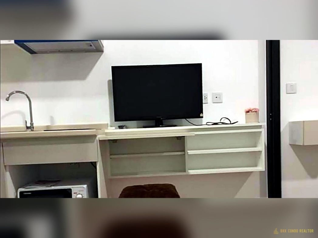 Studio Condo for Rent at Pause Sukhumvit 115 (22 sqm) — Pu Chao BTS