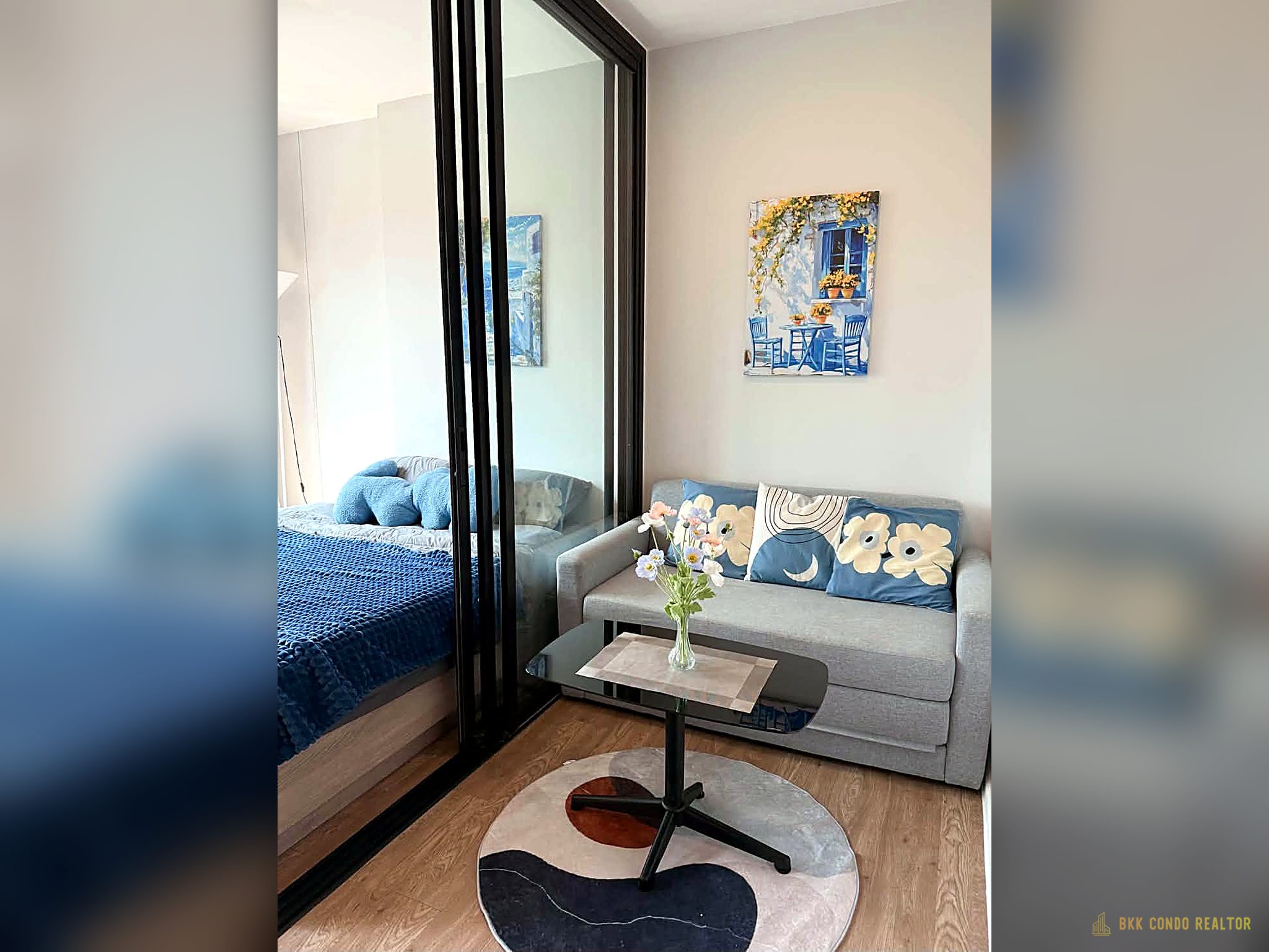 Studio Condo for Rent at Modiz Sukhumvit 50 (24 sqm) — On Nut BTS