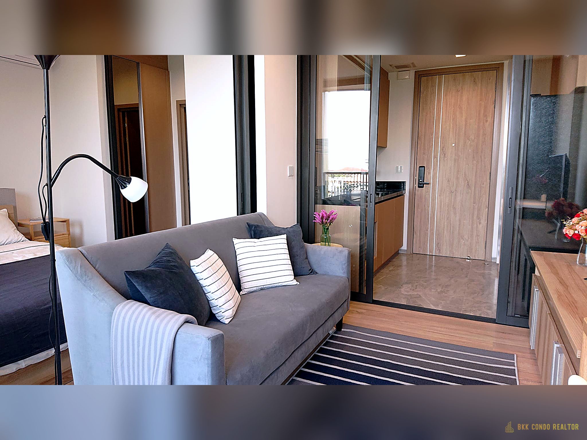 06-living_room-50 1-Bedroom Condo for Rent at Kawa Haus (36.41 sqm) — On Nut BTS