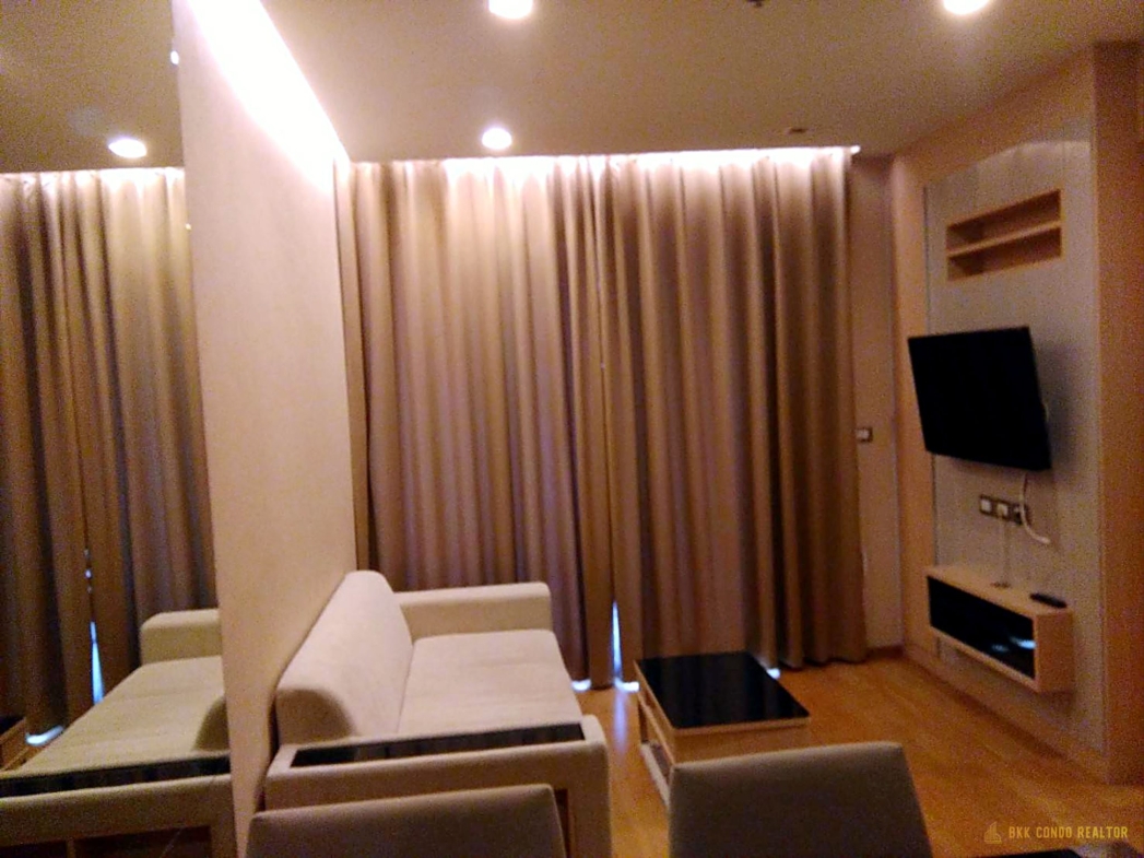 1-Bedroom Condo for Rent at The Address Asoke (45 sqm) — MRT Phetchaburi
