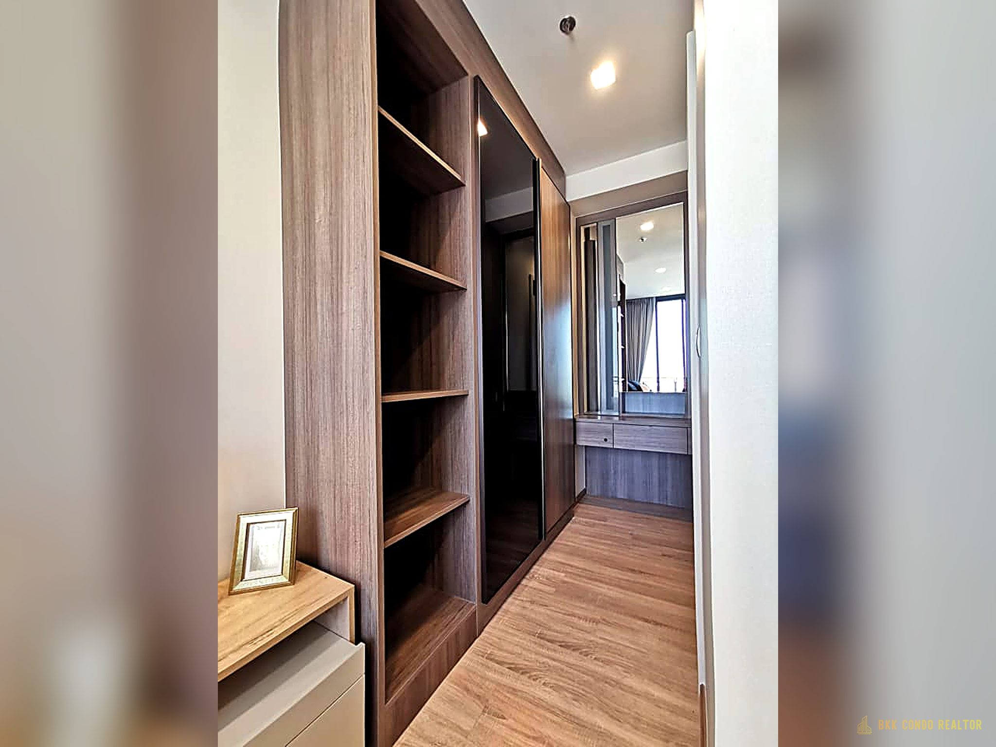 07-bedroom-111 1-Bedroom Condo for Rent at THE LINE Phahol-Pradipat (34 sqm) — Saphan Khwai BTS