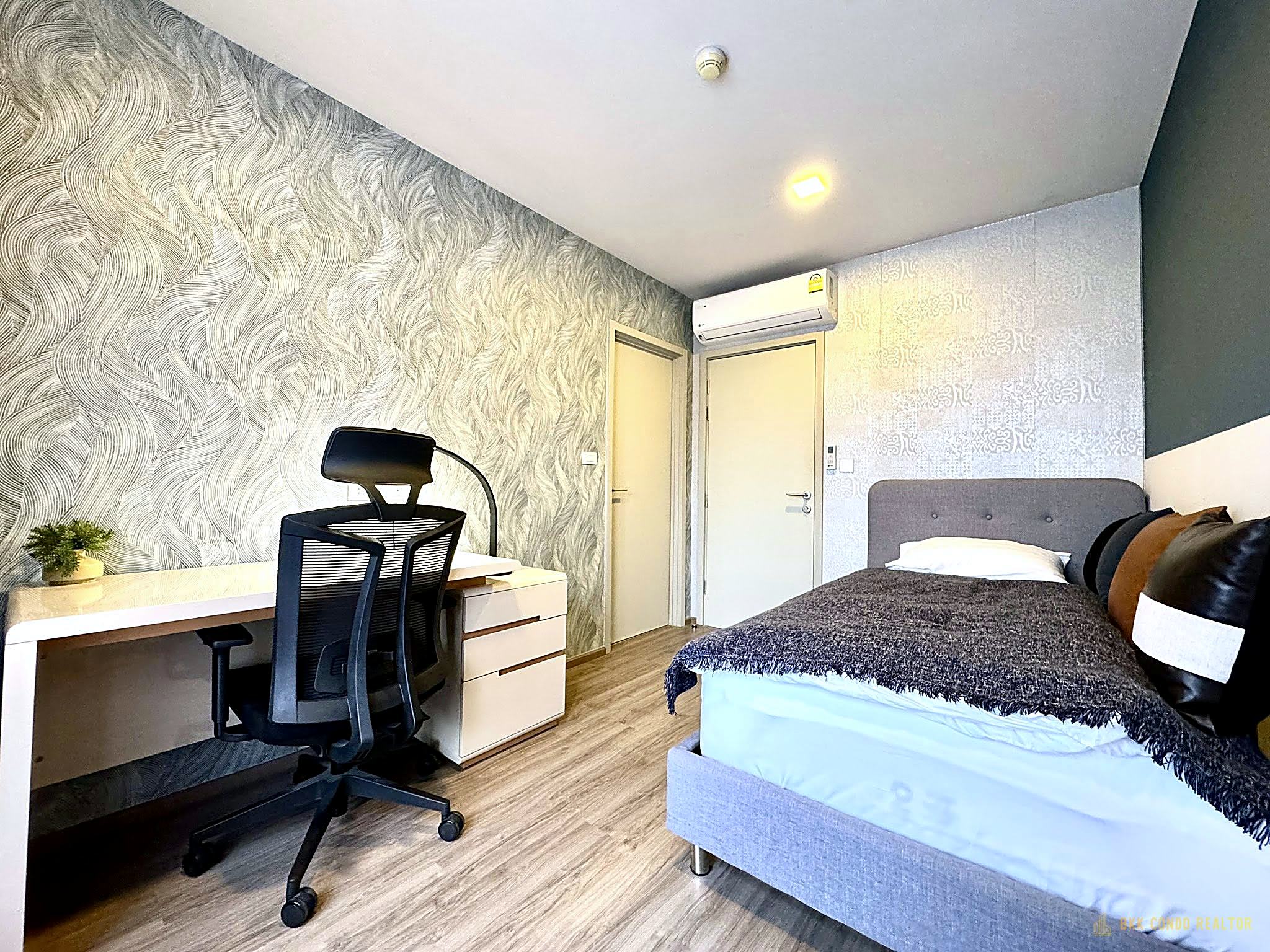 07-bedroom-38 2-Bedroom Condo for Rent at The Base Sukhumvit 50 (56 sqm) — On Nut BTS